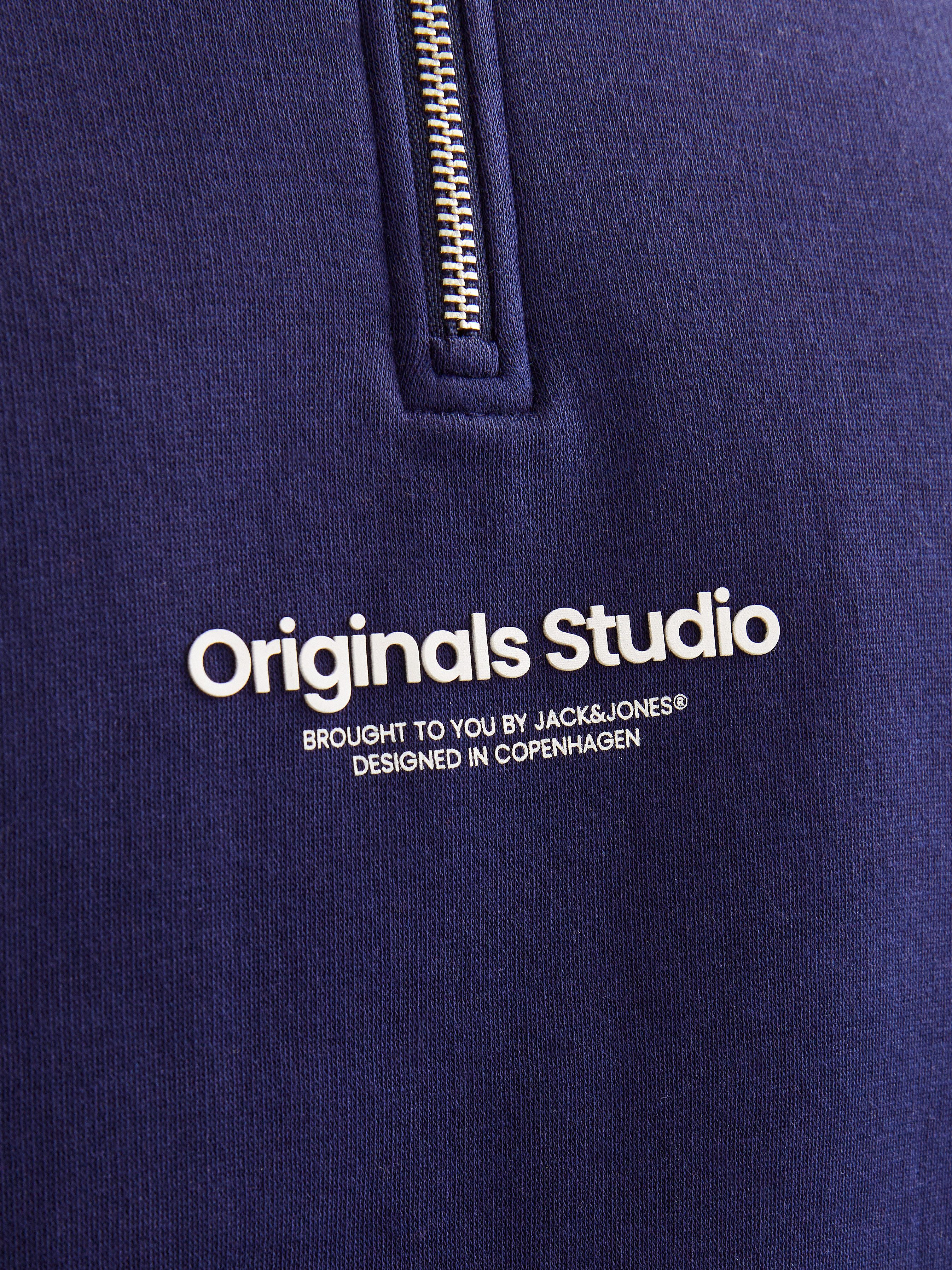 Jack & Jones Sweatshirt JORVESTERBRO SWEAT QUARTER ZIP HN NOOS