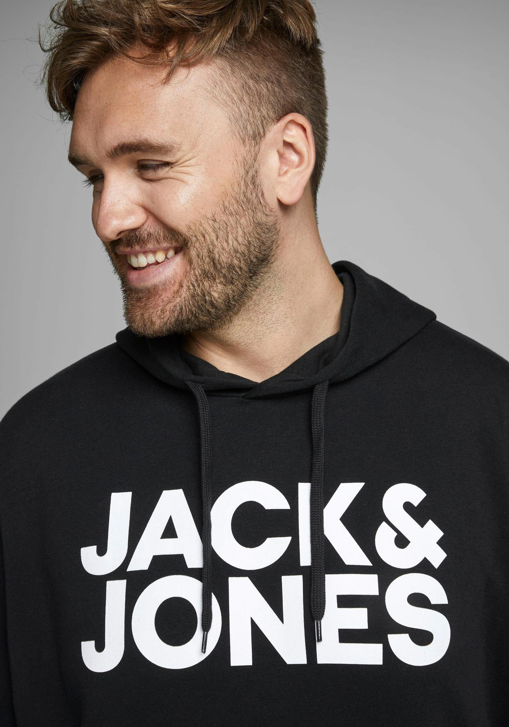 Jack & Jones PlusSize Hoodie CORP LOGO SWEAT HOOD