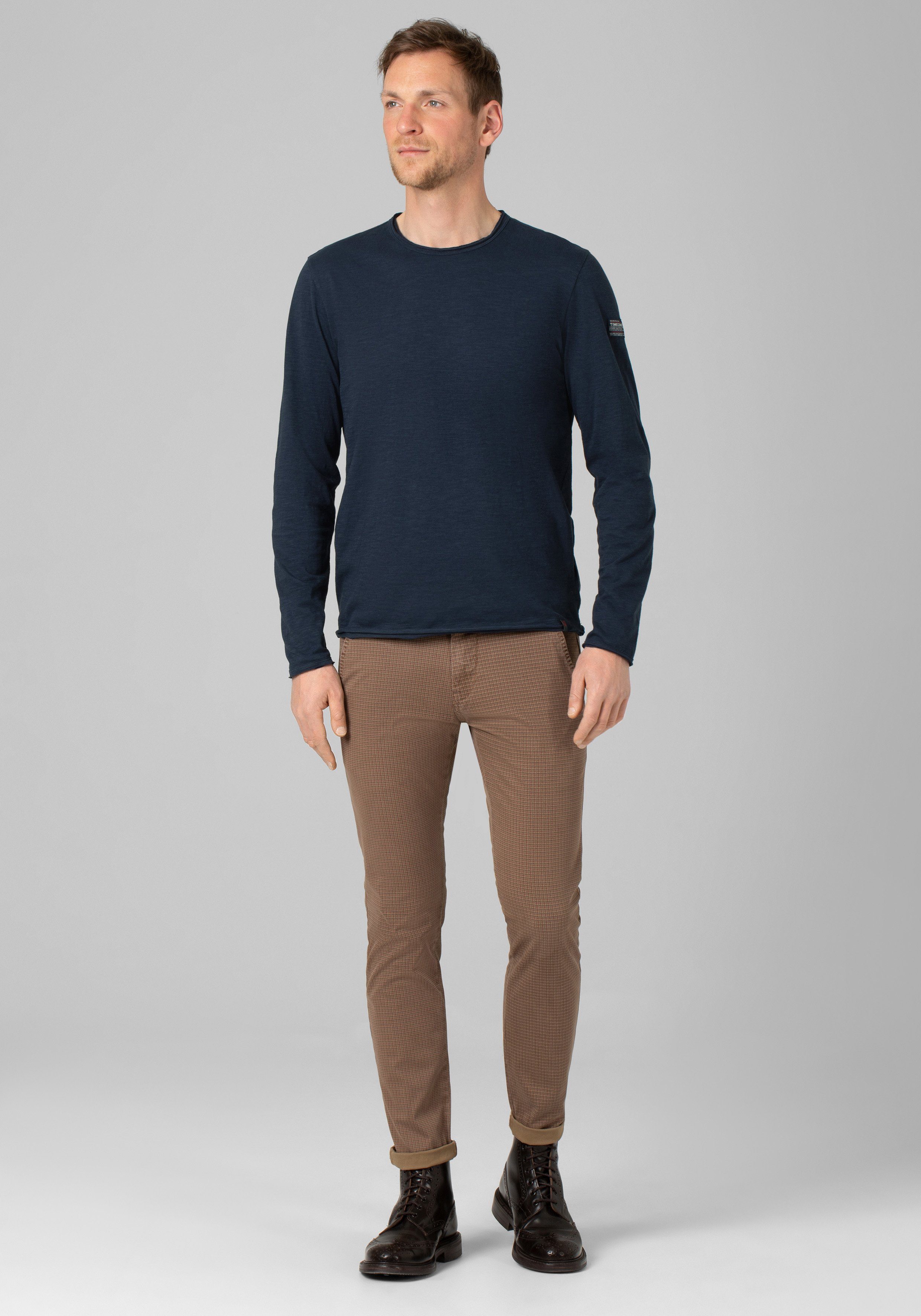 TIMEZONE Shirt met lange mouwen Ribbed Basic Longsleeve