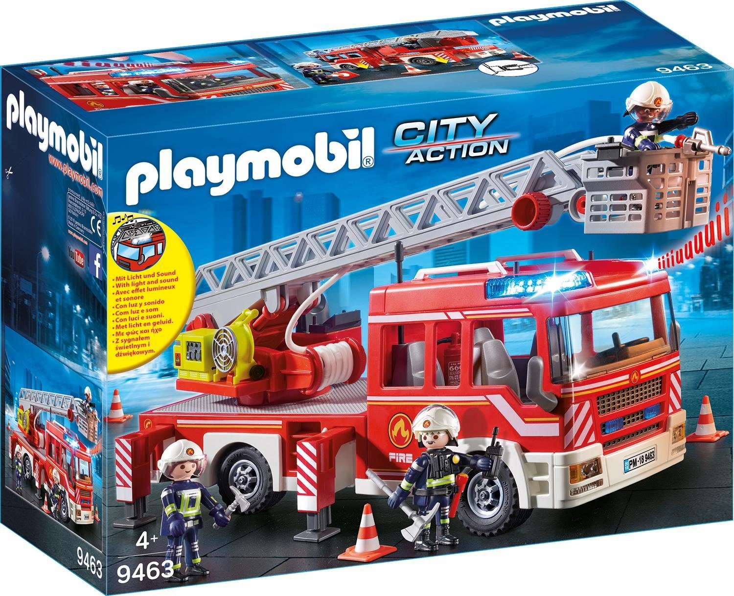 Playmobil® Constructie-speelset Brandweer laddervoertuig (9463), My Action Heroes