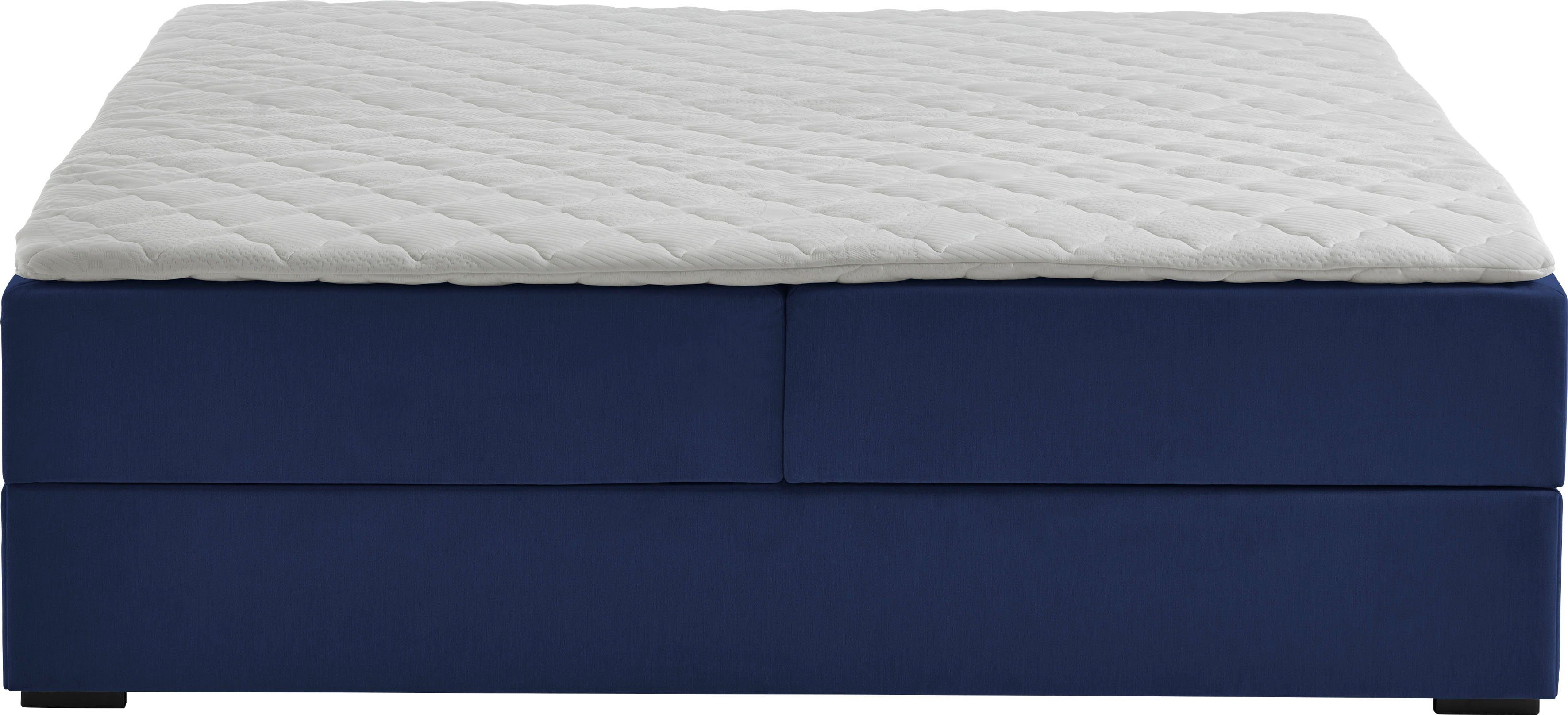 ATLANTIC home collection Boxspring Lucy zonder hoofdbord, vrij plaatsbaar, met bedkist
