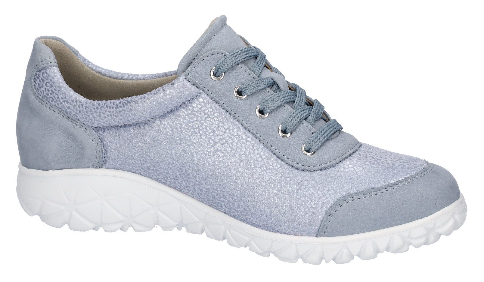 Waldläufer Veterschoenen HAVY-SOFT vrijetijdsschoen, lage schoen, comfortschoen met rits, h-wijdte