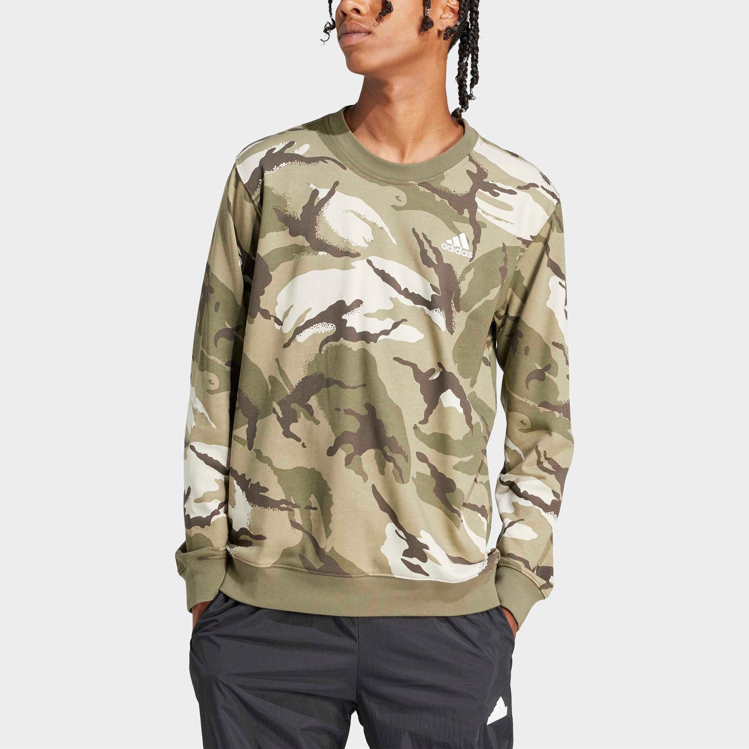 adidas Sportswear Sweatshirt M BL CAMO CRW