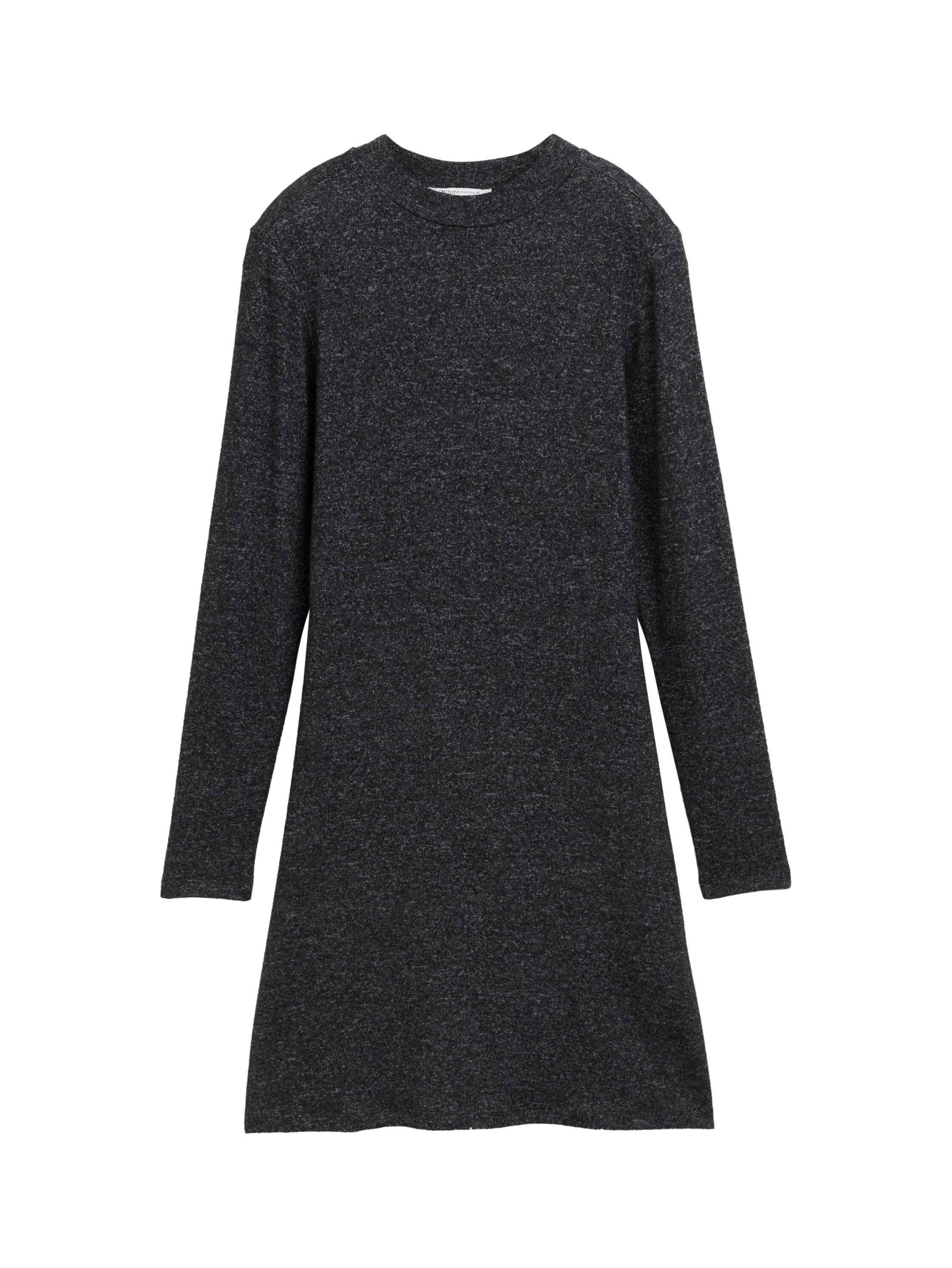 Tom Tailor Denim Gebreide jurk in gemêleerde look