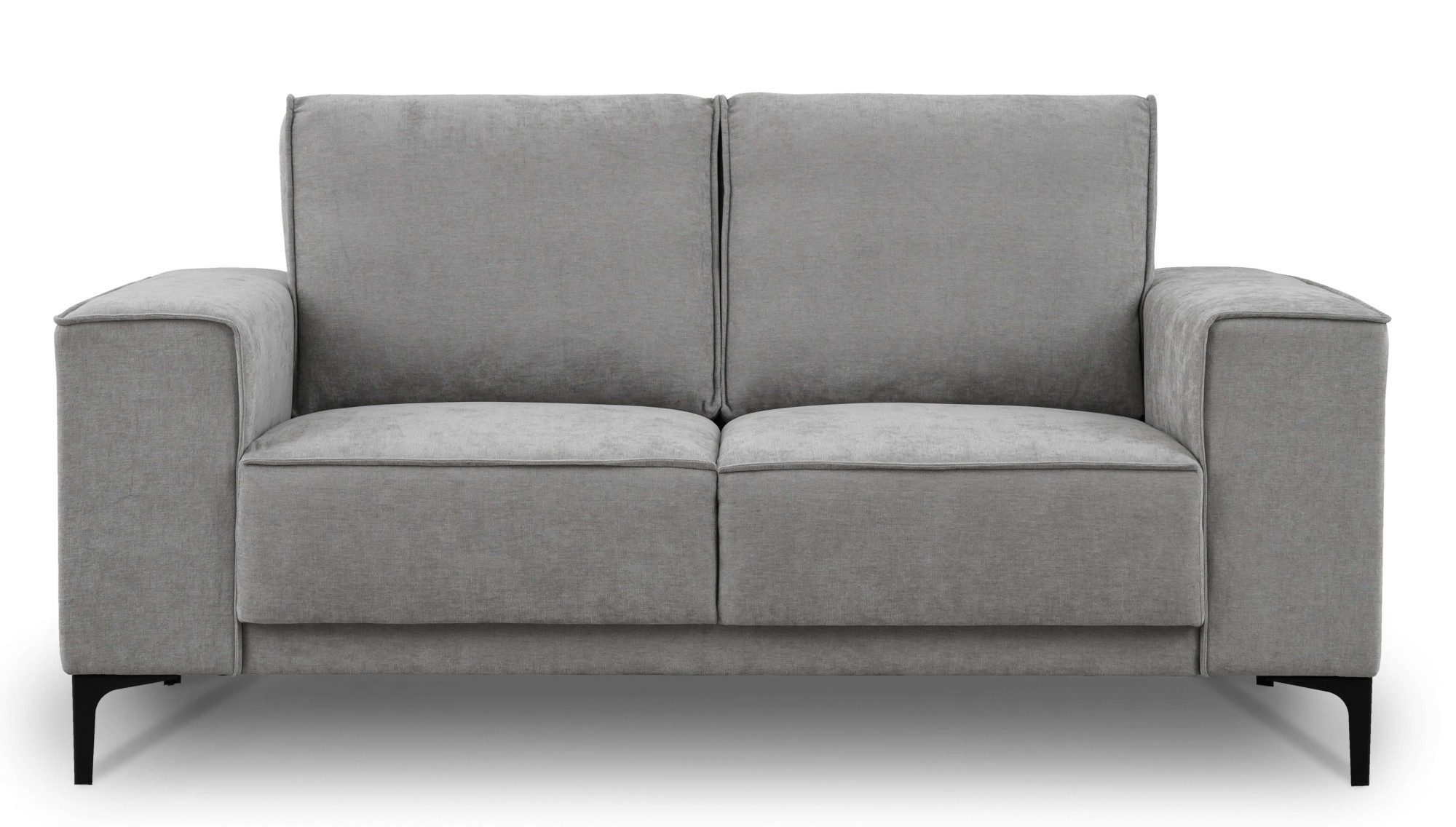 Places of Style 2-zitsbank Compact bank Oland, structuur, platweefsel, luxe microvezel, bouclé