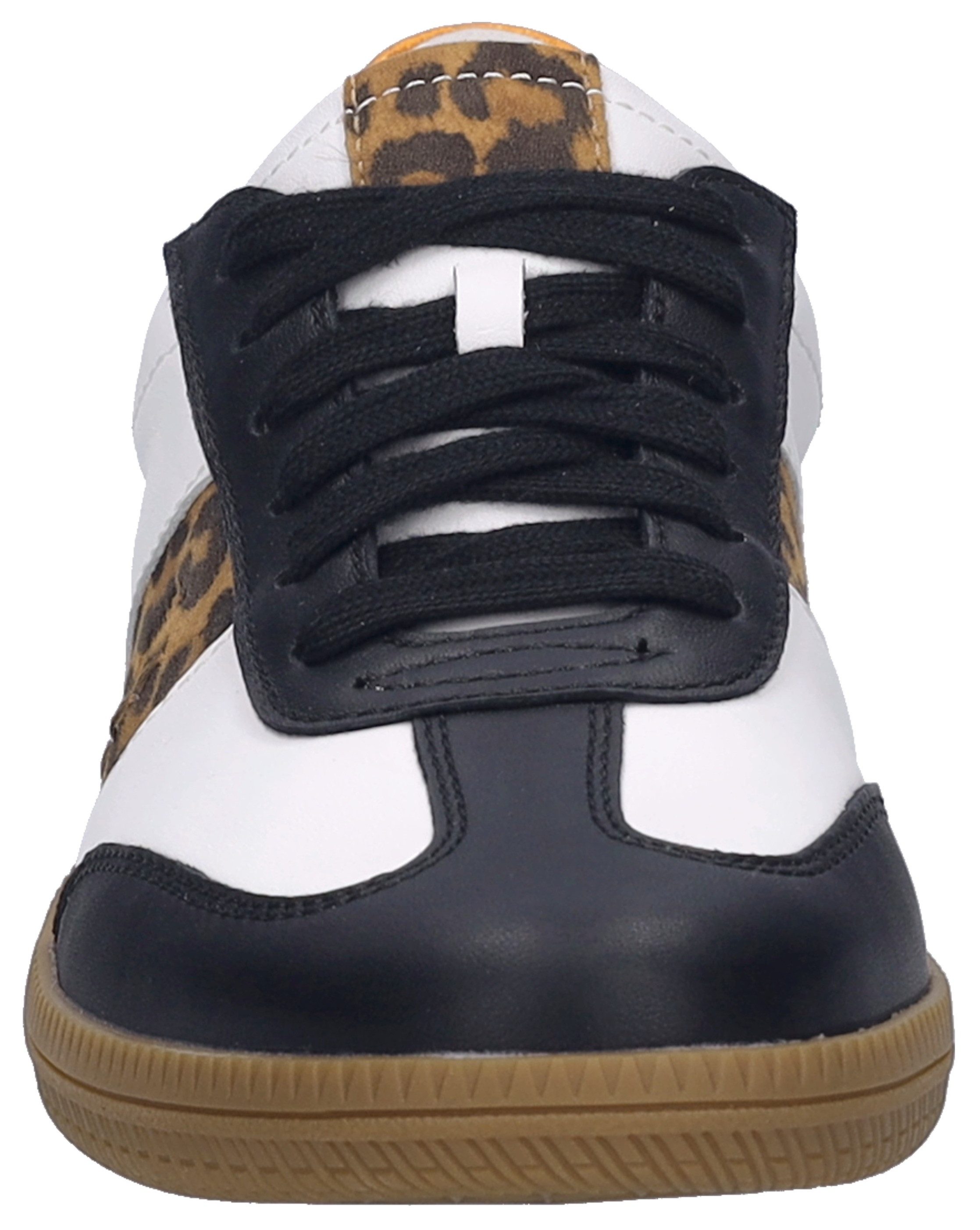 Josef Seibel Sneakers Joleen 03 , retro sneaker, veterschoen, comfort-schoen met leeuw-patroon