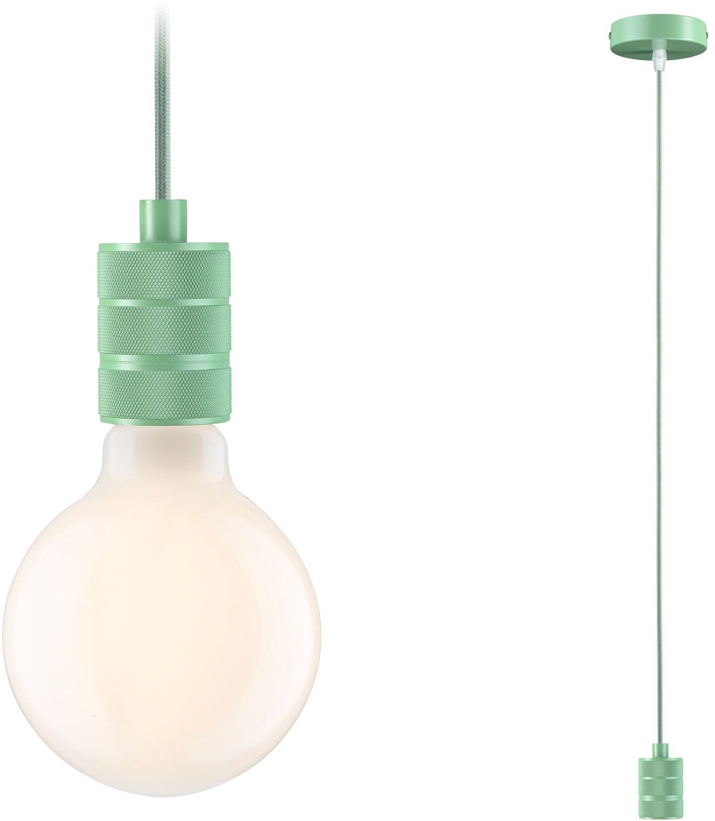 Paulmann Hanglamp TILLA E27, max. 1x60W E27, 230V, stof/metaal (1 stuk)