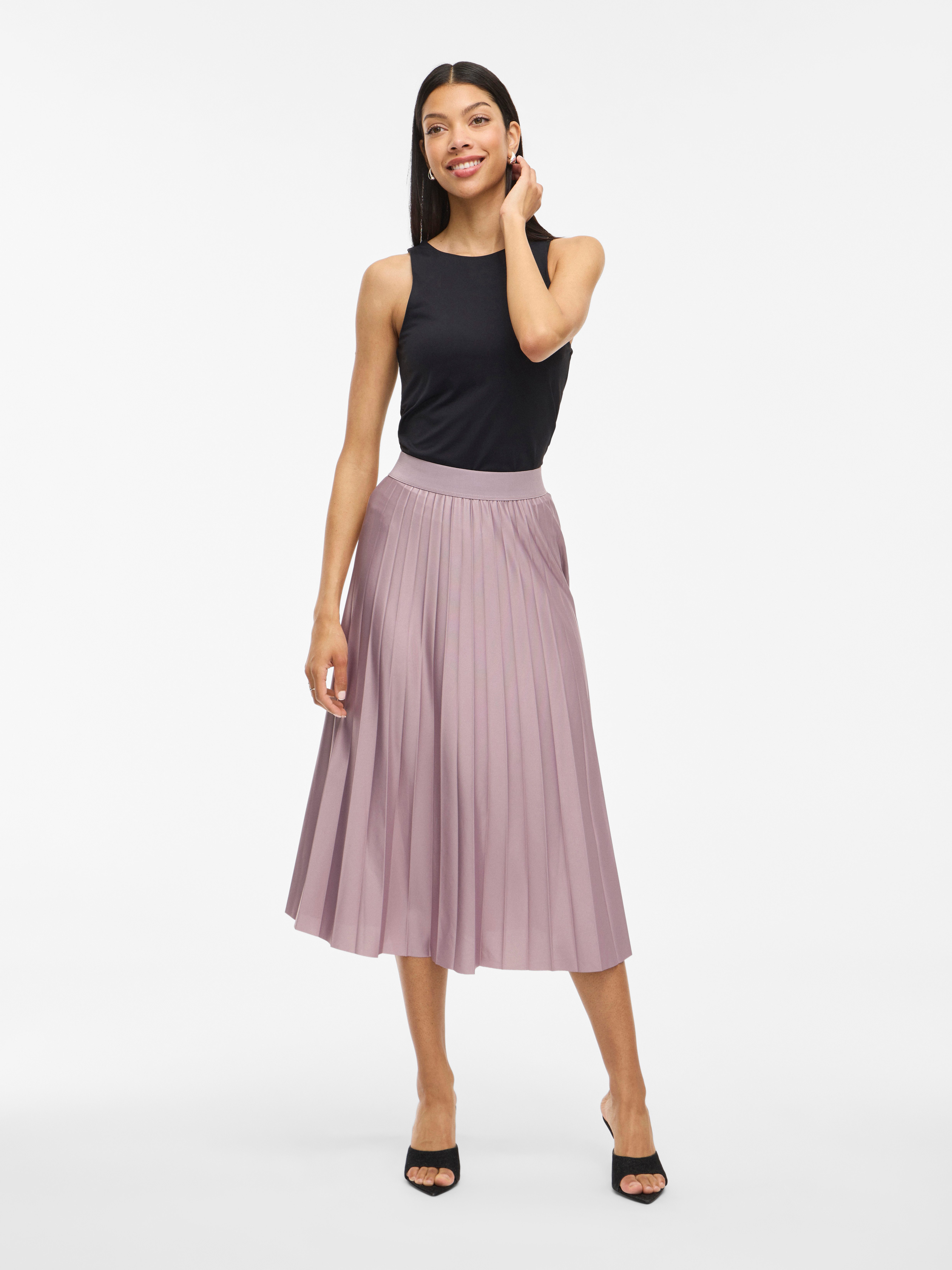 Vila Plissérok VINITBAN SKIRT - NOOS