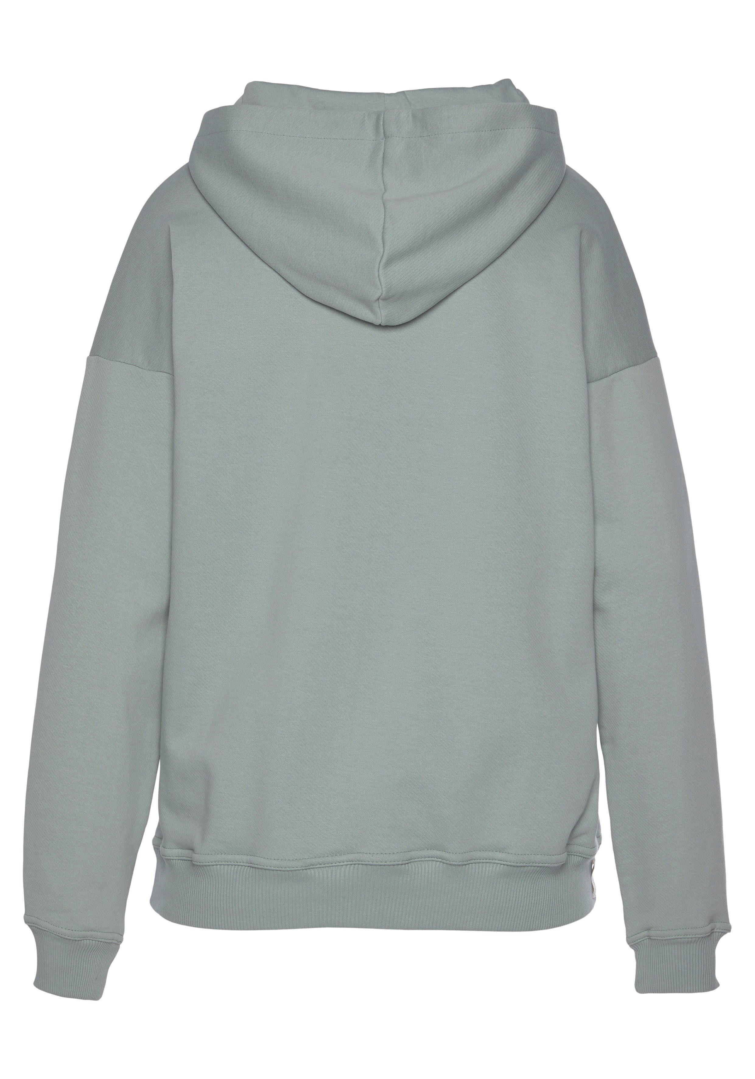 Lascana Hoodie van biologische katoen, loungewear