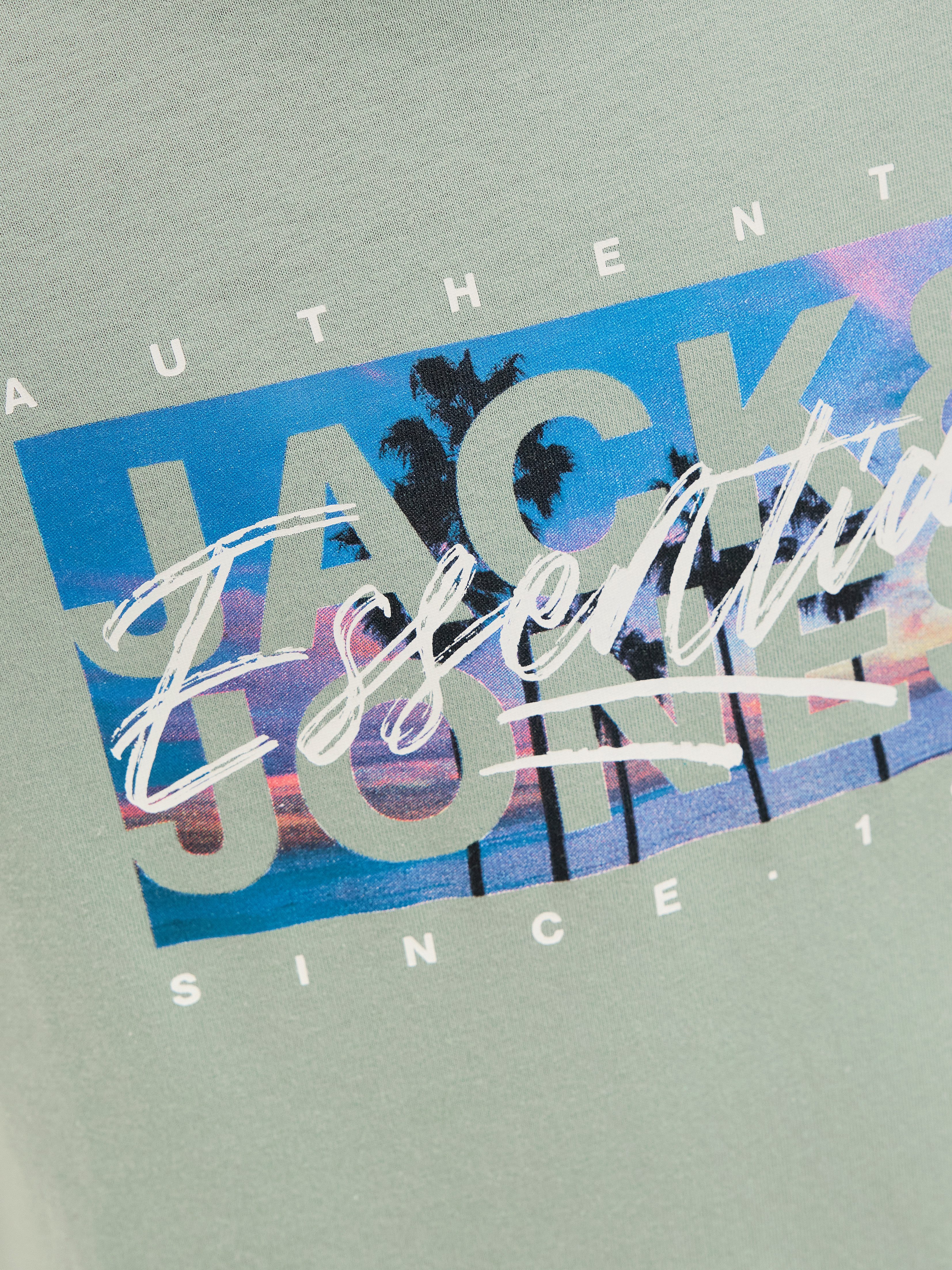 Jack & Jones Junior T-shirt JJCOLTON PHOTOPRINT TEE SS CREW NE JNR