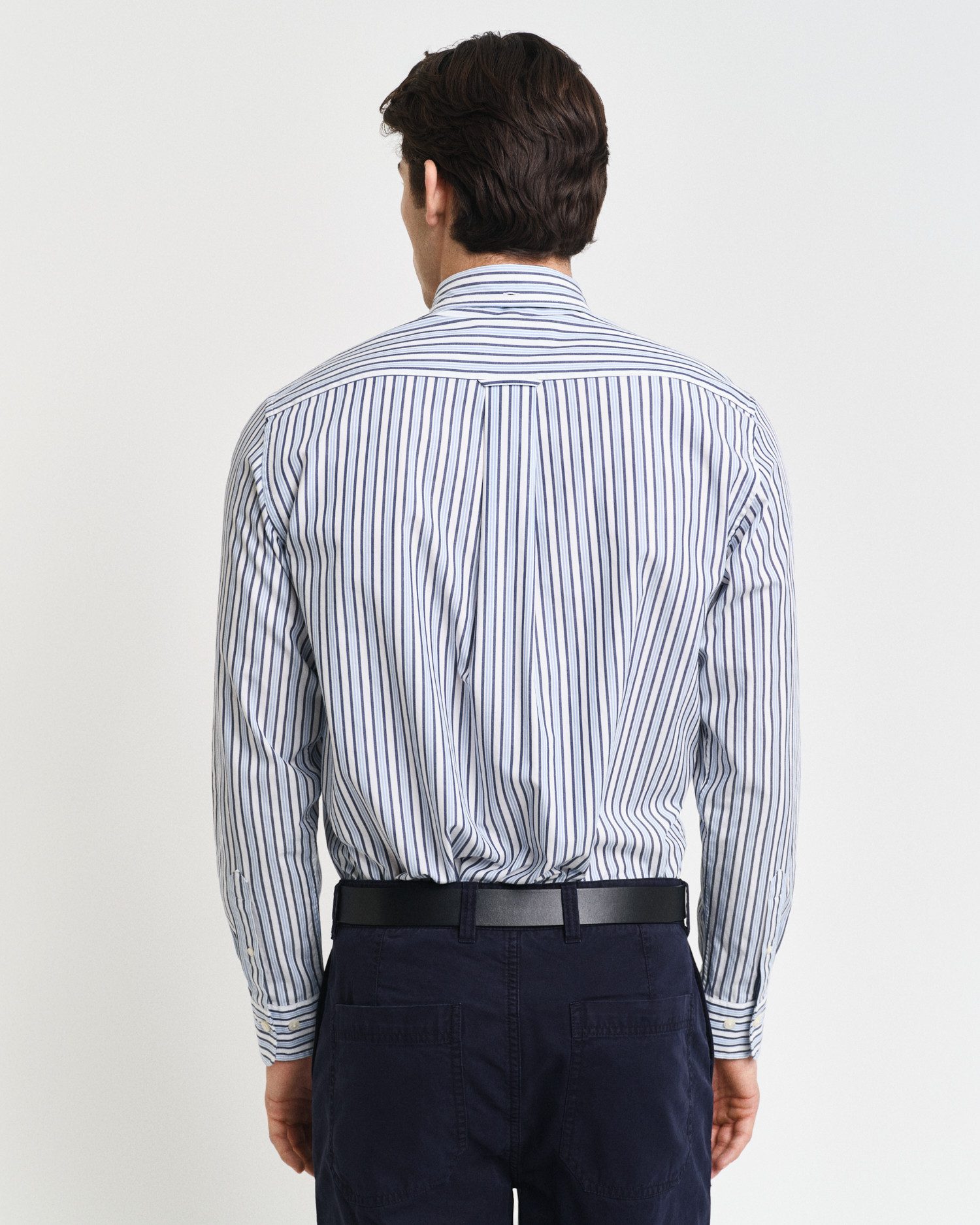 Gant Overhemd met lange mouwen REG POPLIN STRIPE SHIRT Regular fit popeline overhemd met strepen