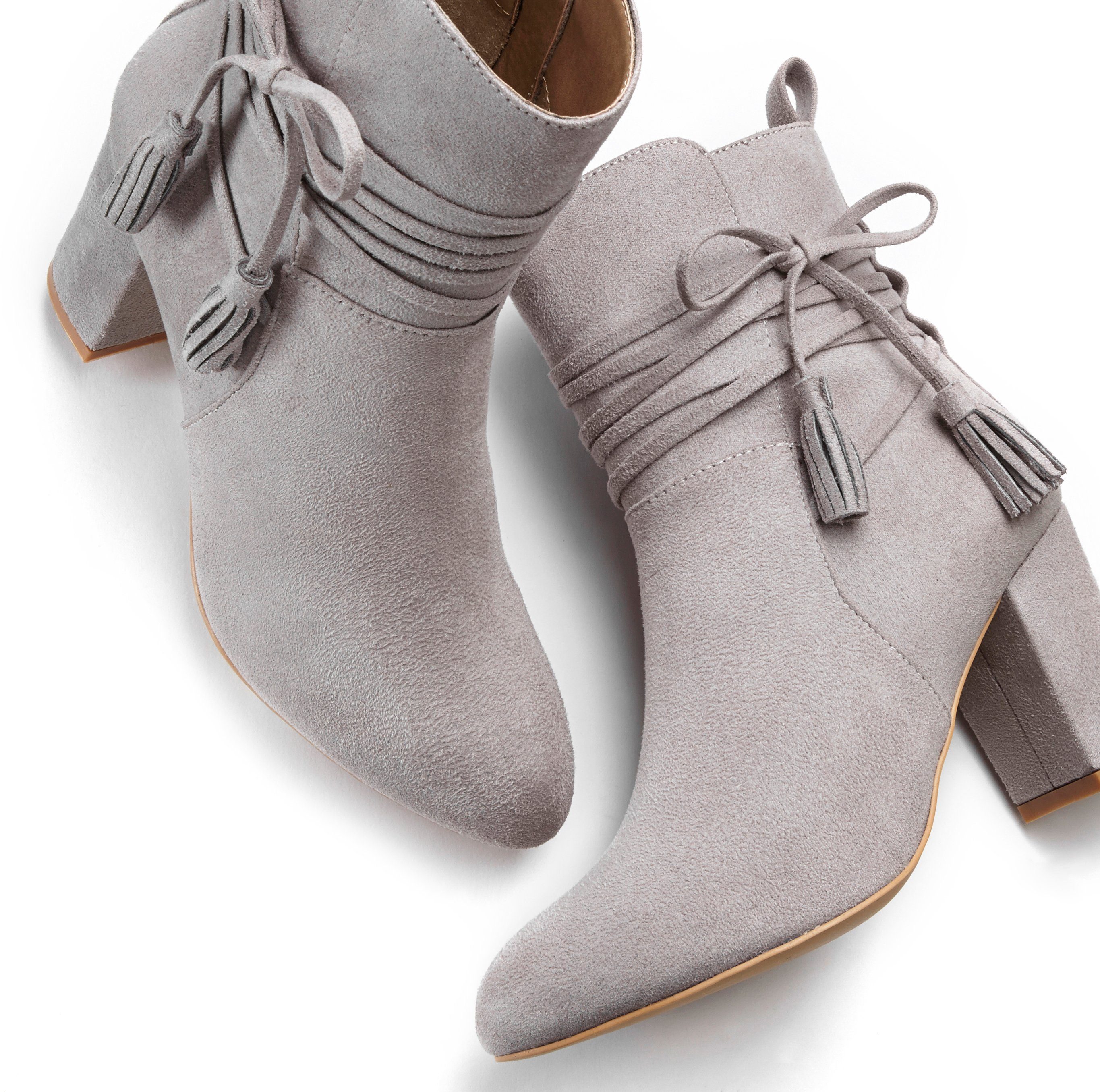 Lascana Laarsjes met blokhak, high-heel enkellaars, enkellaarsjes, laarzen