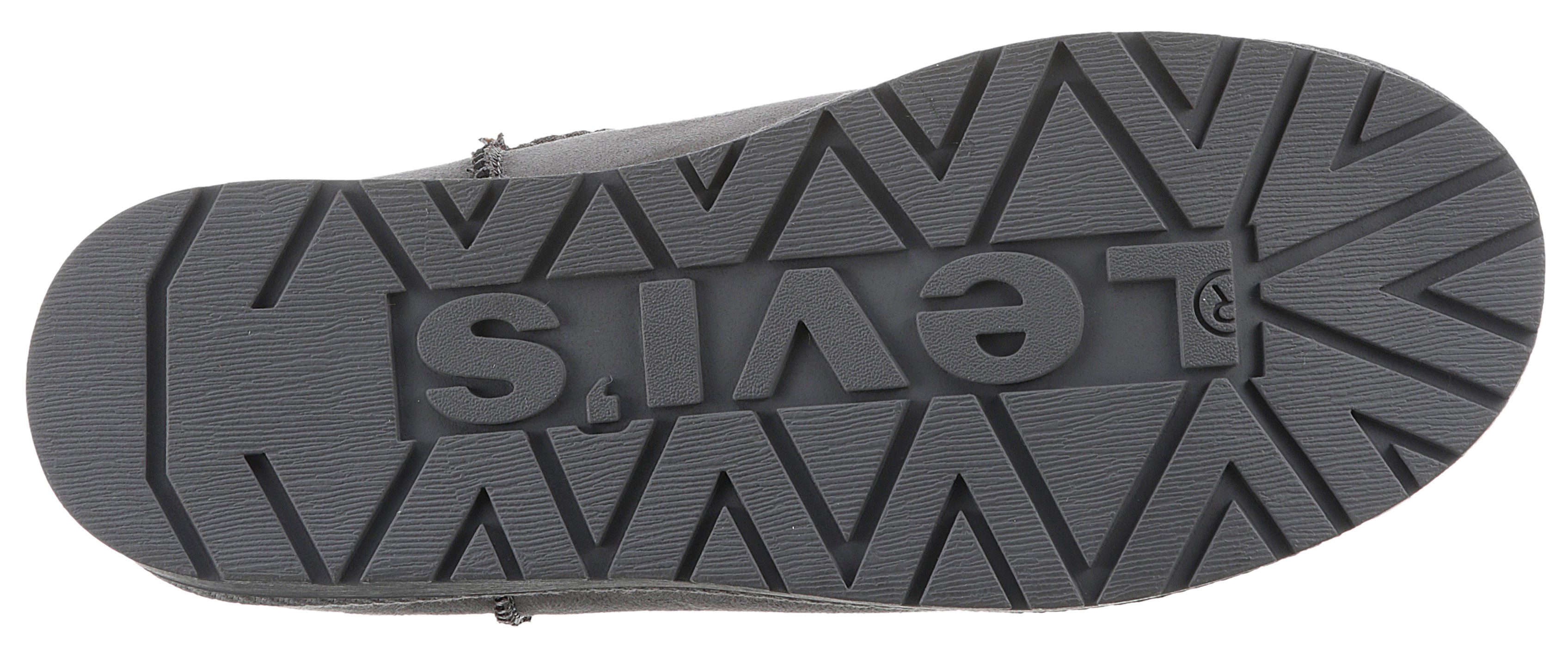 Levi's Kidswear Winterlaarzen LEVIS® NEW WAVE , winterlaarzen, instapschoen met typisch rood label