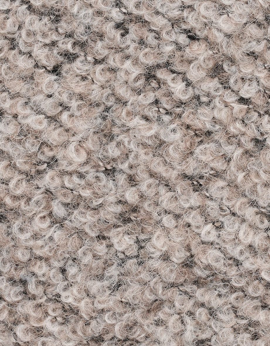 Bugatti Korte jas van moderne bouclé-stof