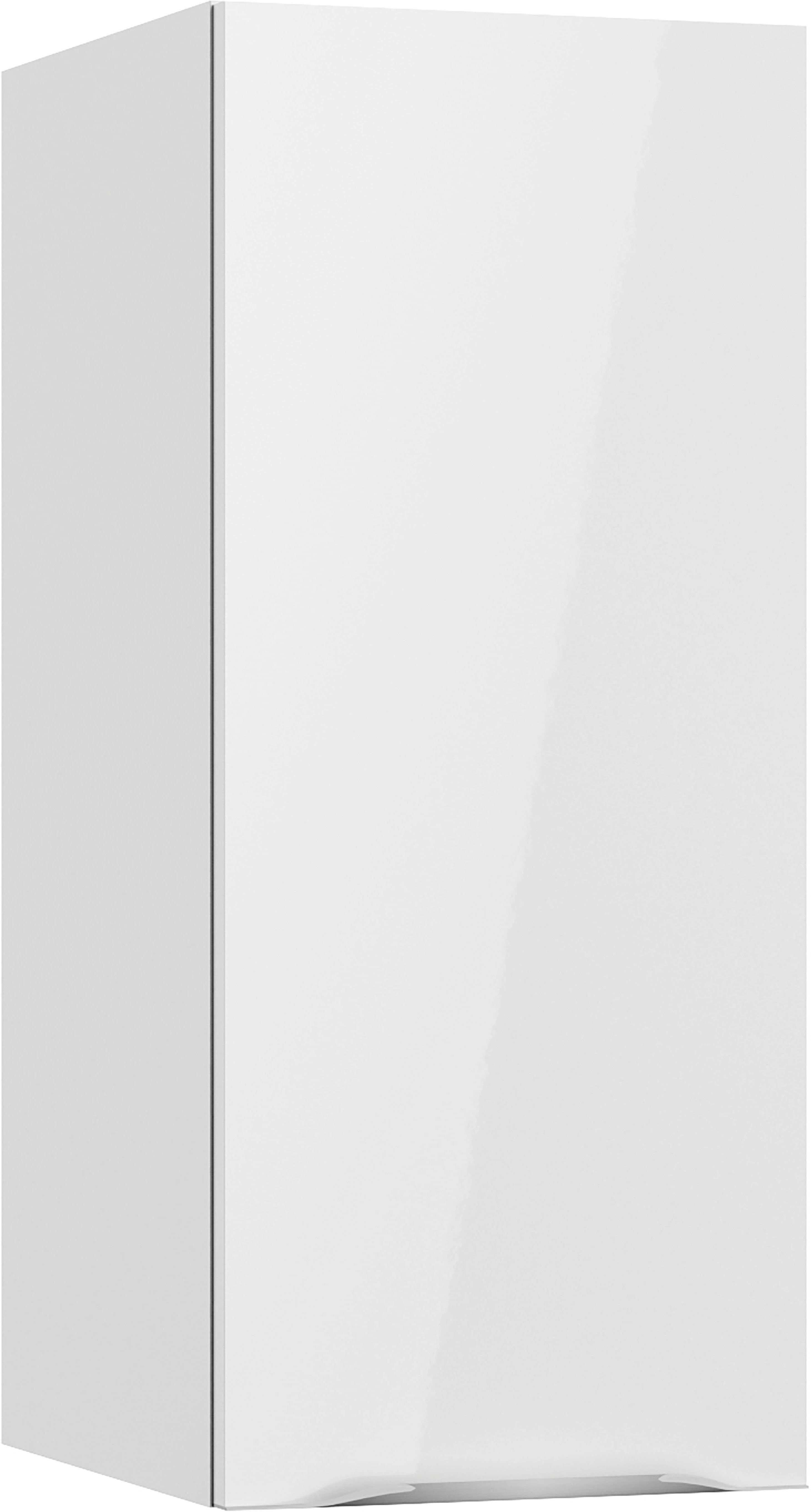 OPTIFIT Hangend kastje Lilly2 Breedte 30 cm, 1 deur, 2 planken opbergkasten wit