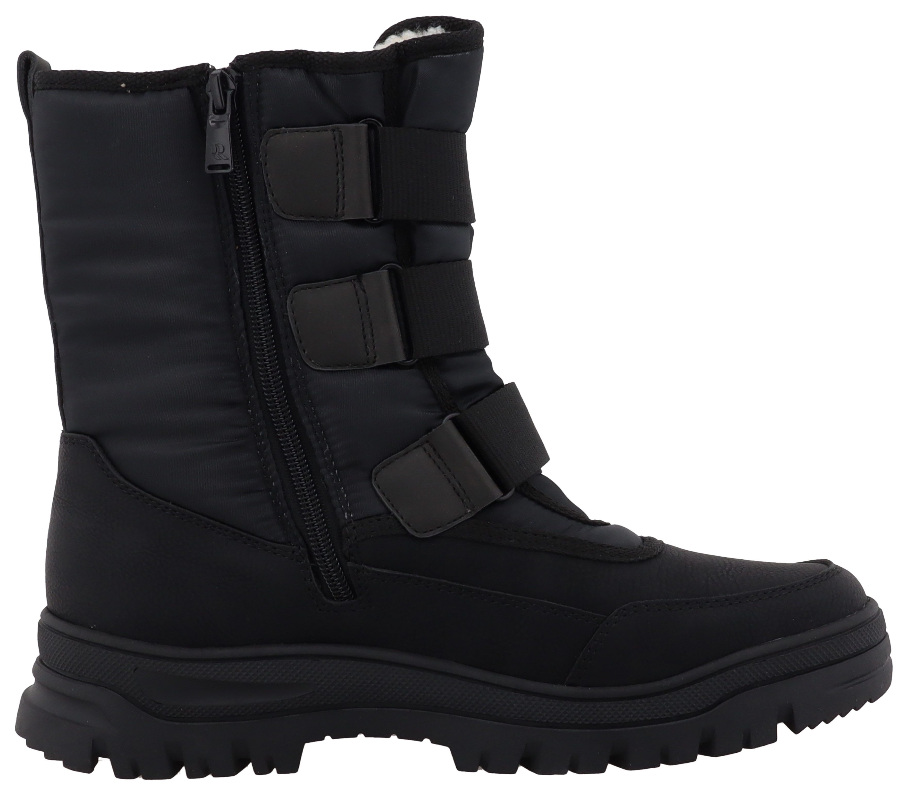 Romika Winterlaarzen Sleehak, veterschoenen, outdoorschoen met binnenrits
