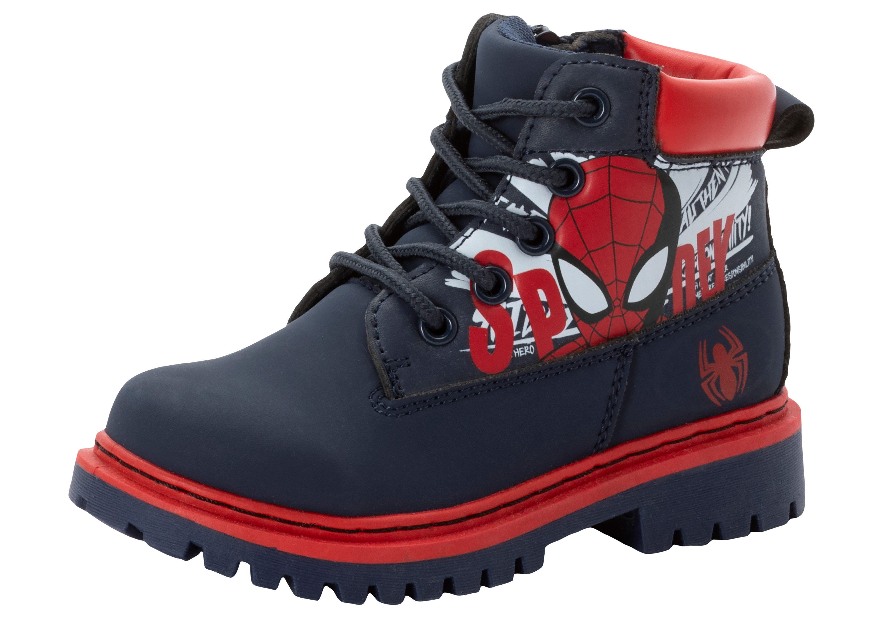 Disney Veterschoenen Spiderman Winterlaarzen, veterschoenen, winterschoenen