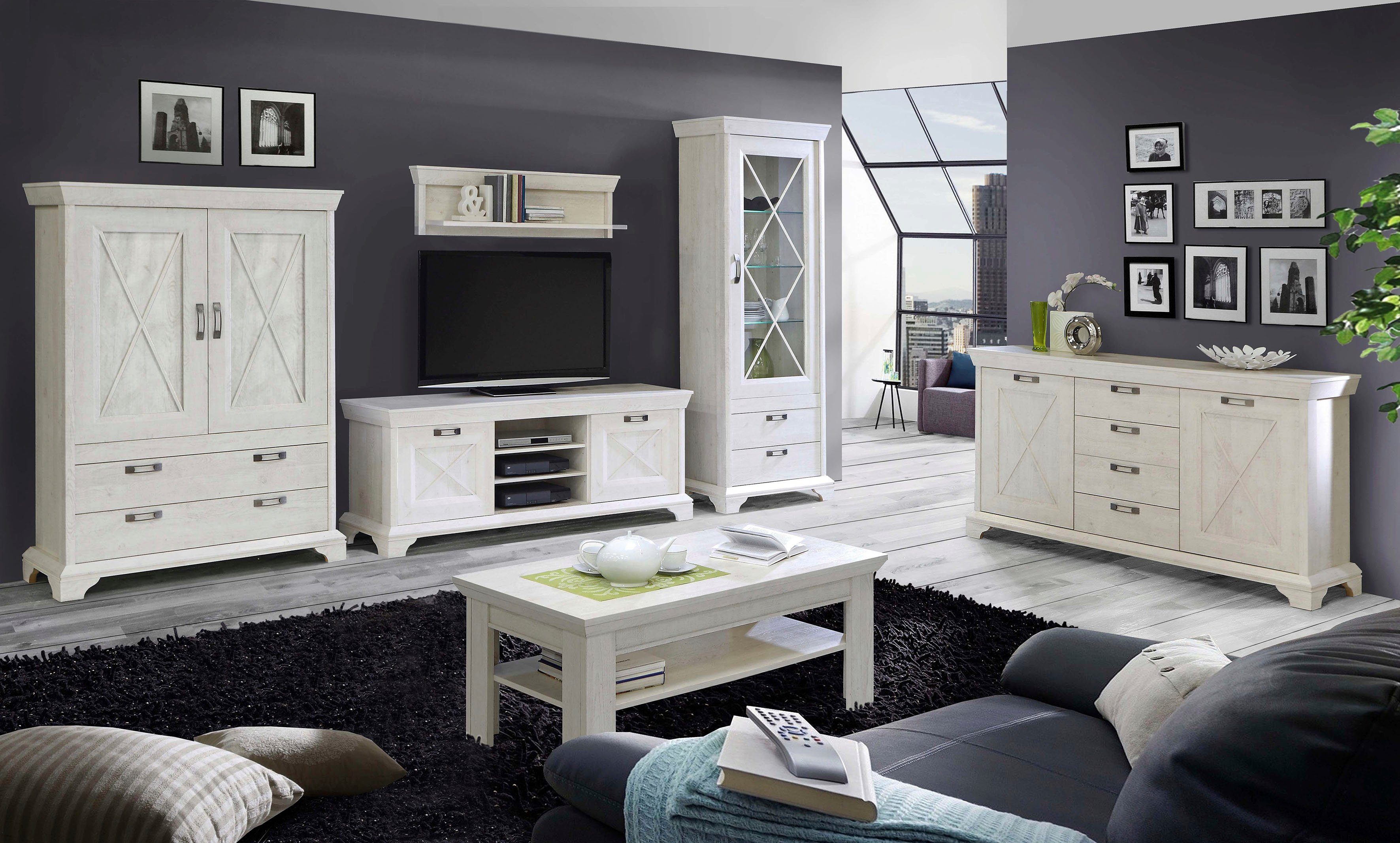 FORTE Highboard Kashmir Breedte 123 cm
