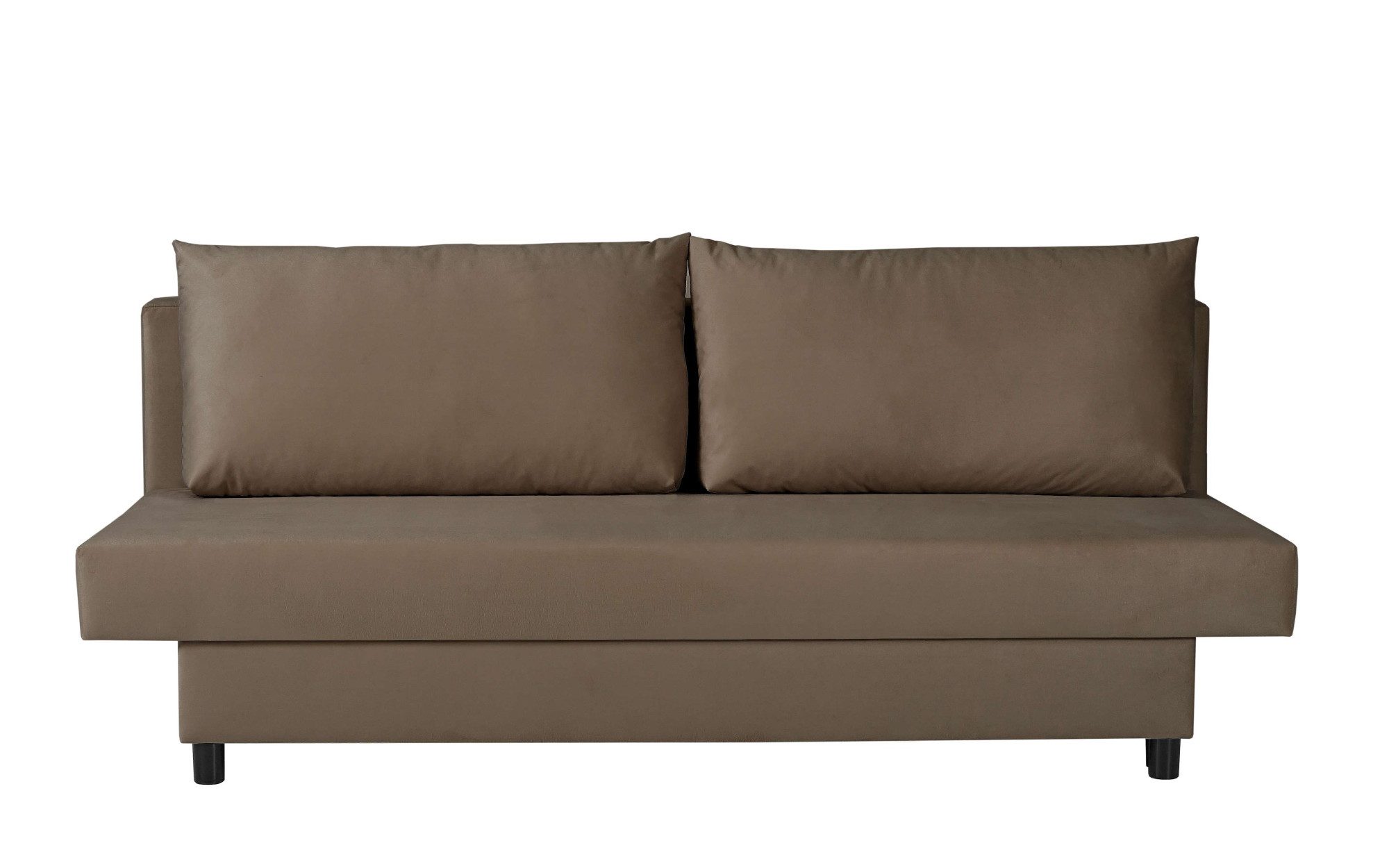 INOSIGN 3-zitsbank SAWYER slaapbank met bedlade en golfvering onderhoudsvriendelijke bekleding: velvet & structuur, b/d/h 193/86/83,5 cm