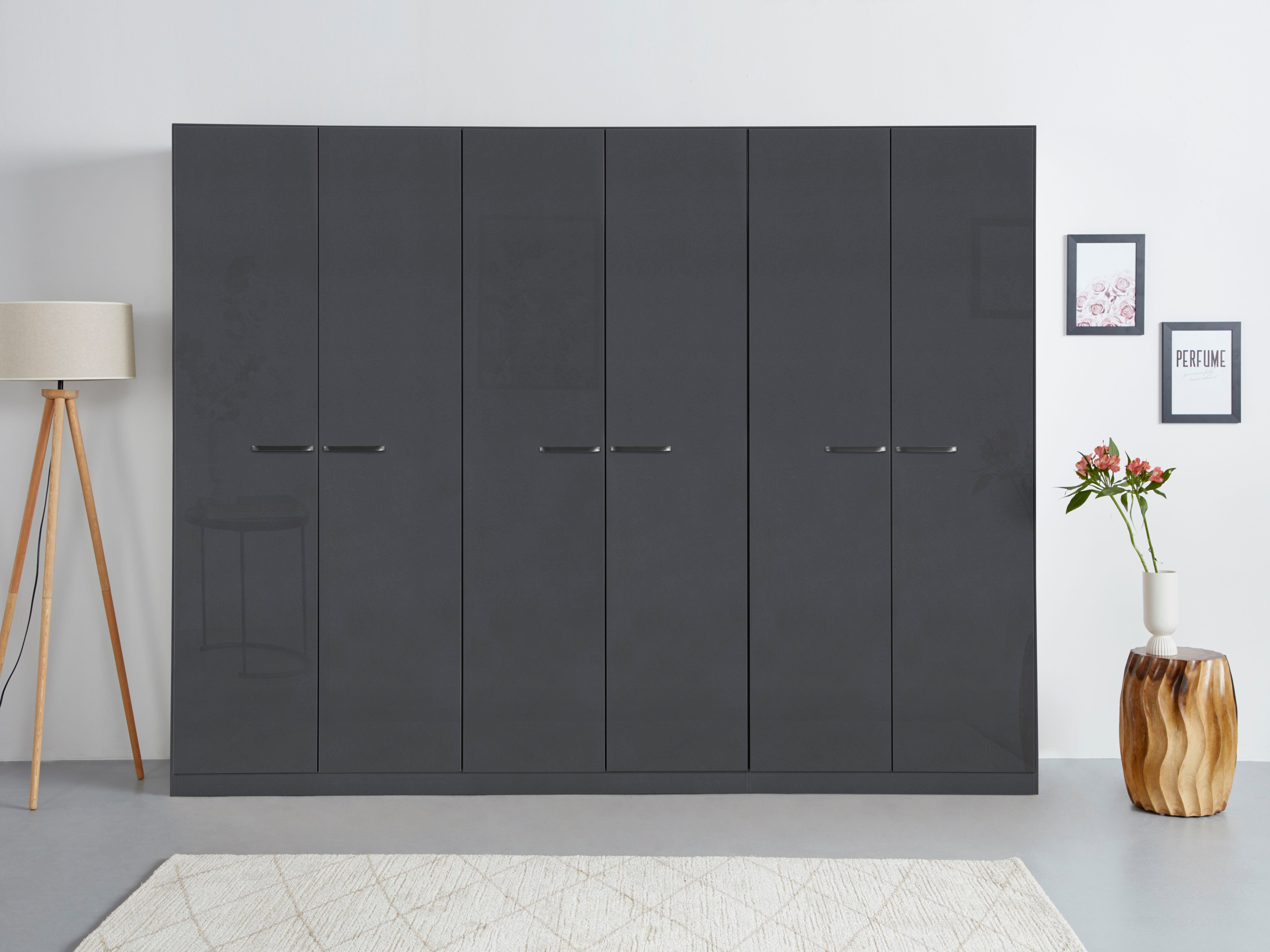rauch Draaideurkast Kledingkast kast garderobe TOPSELLER OTELI incl. binnenindeling met 3 binnenlades extra planken optioneel met spiegel made in germany
