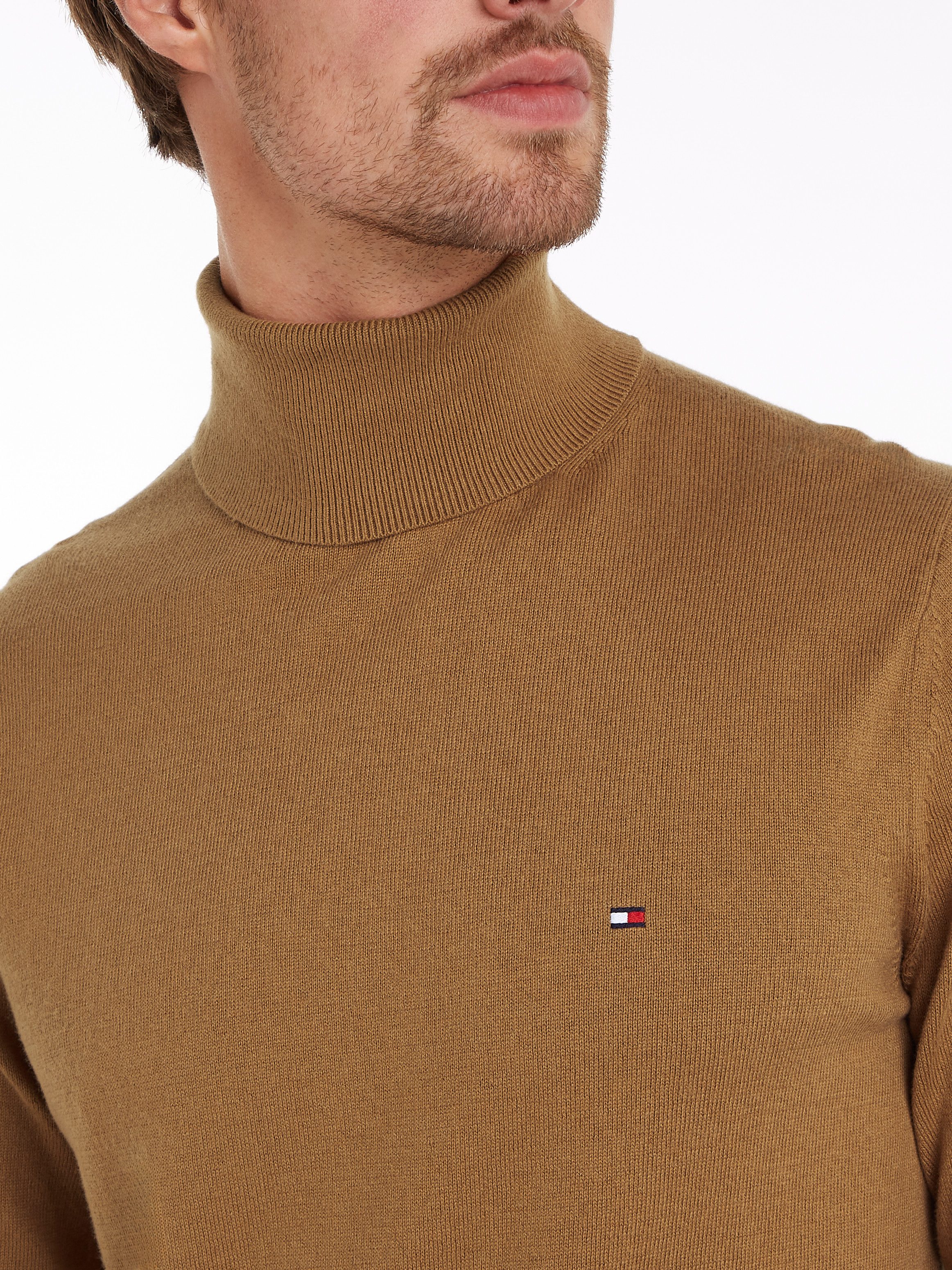 Tommy Hilfiger Coltrui PIMA ORG CTN CASHMERE ROLL NECK