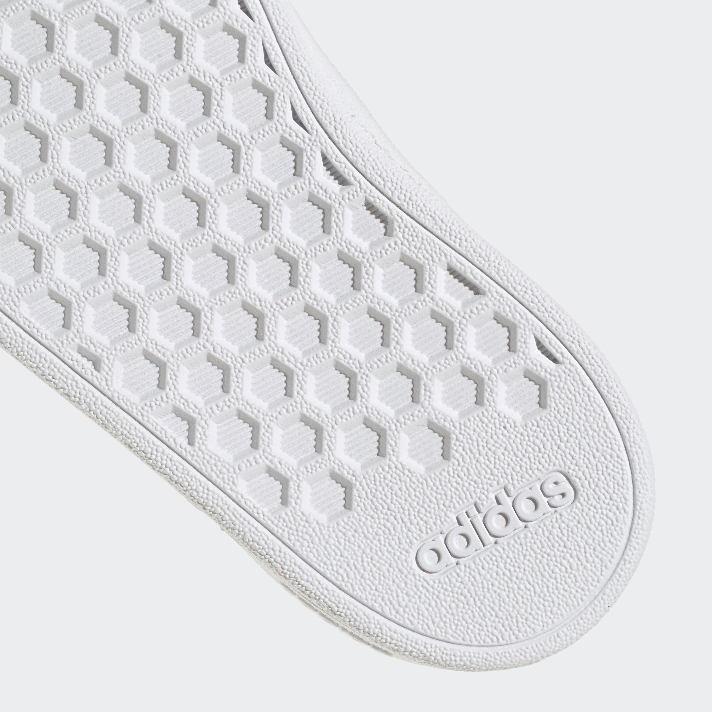 adidas Sportswear Sneakers GRAND COURT LIFESTYLE HOOK AND LOOP voor kinderen, ontwerp geïnspireerd door de adidas superstar