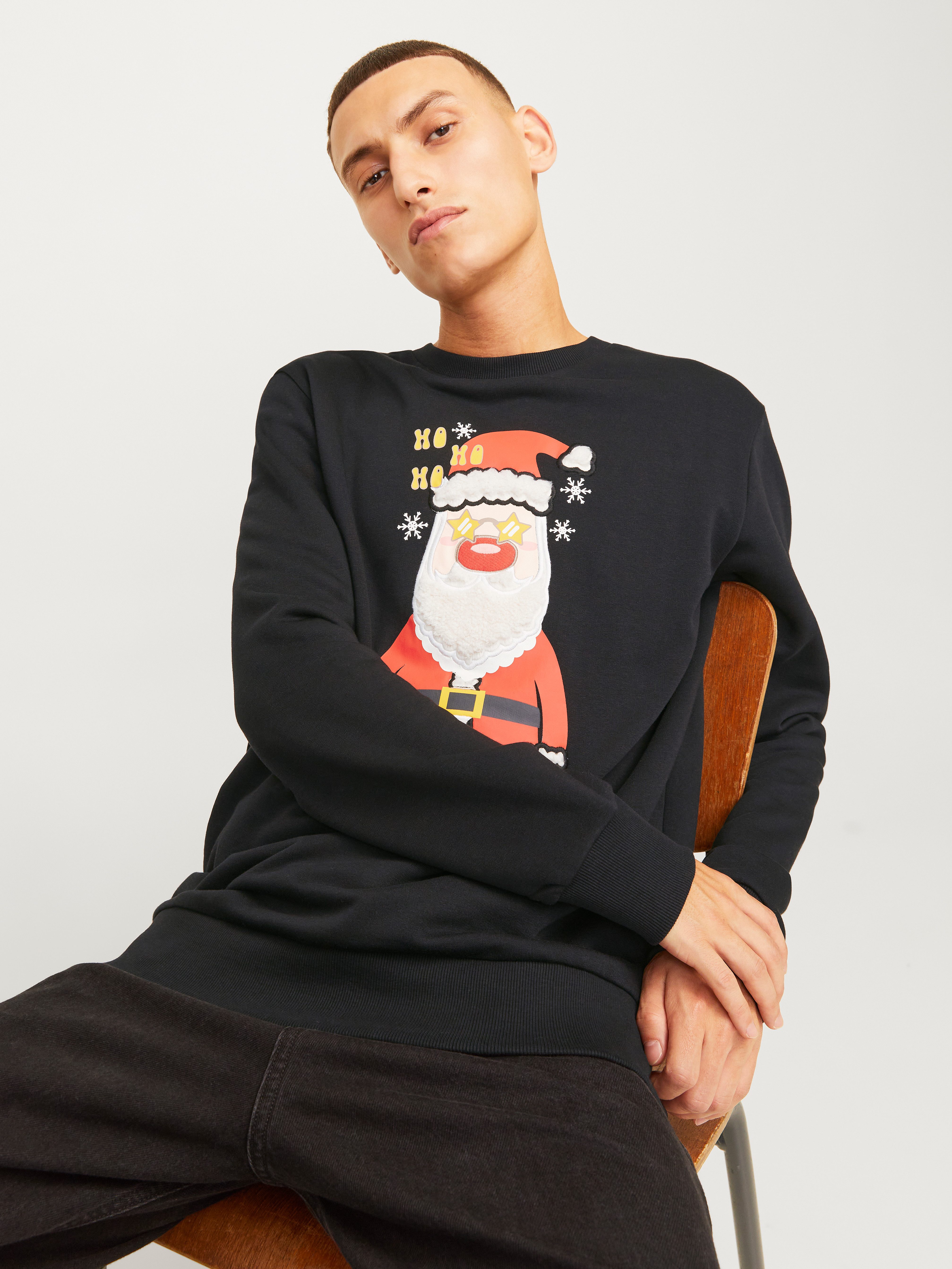Jack & Jones Sweatshirt JJXMAS JOLLY SWEAT CREW NECK