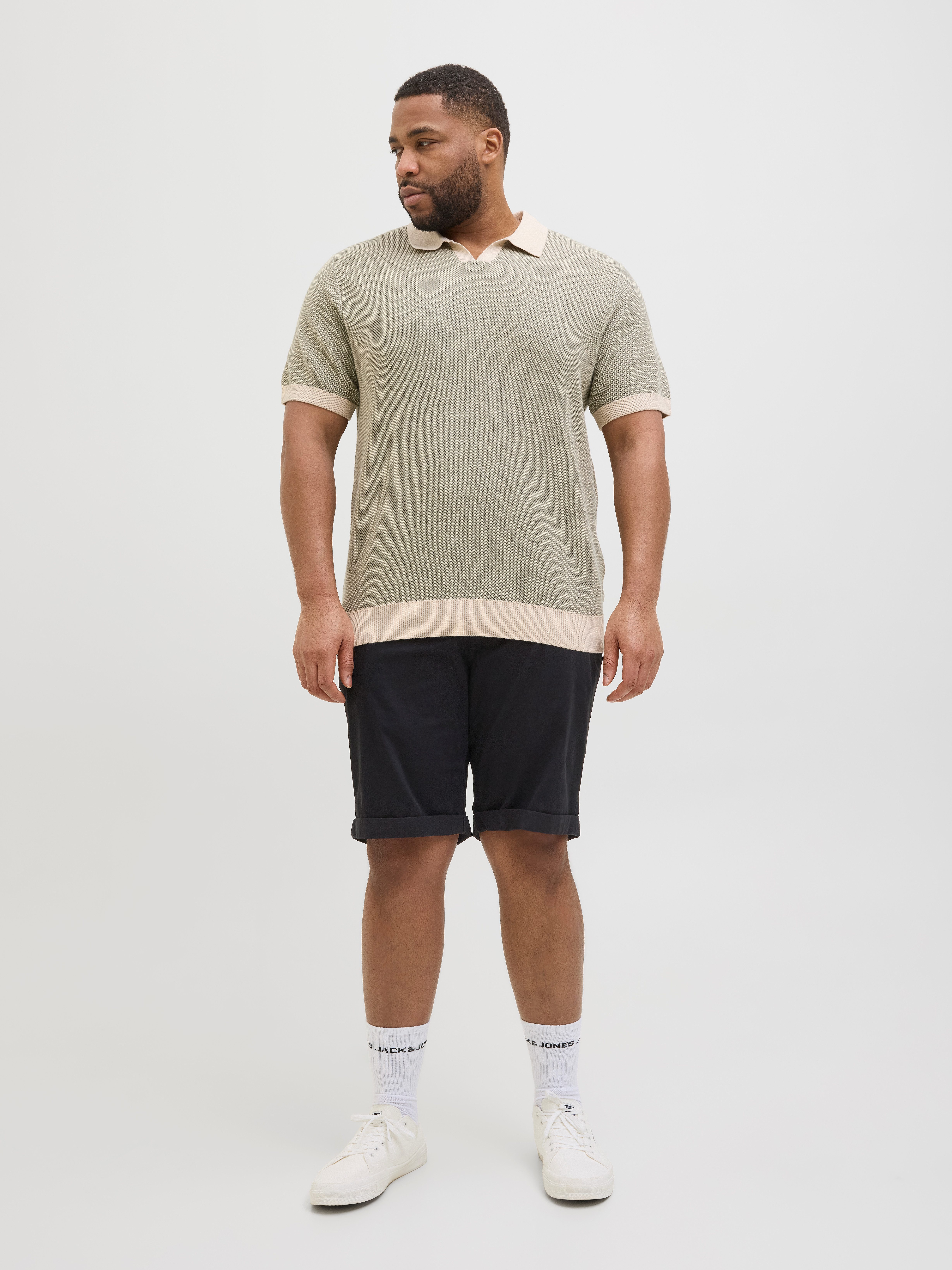 Jack & Jones PlusSize Chino-short JPSTDAVE JJCHINO SHORTS SN AKM PLS