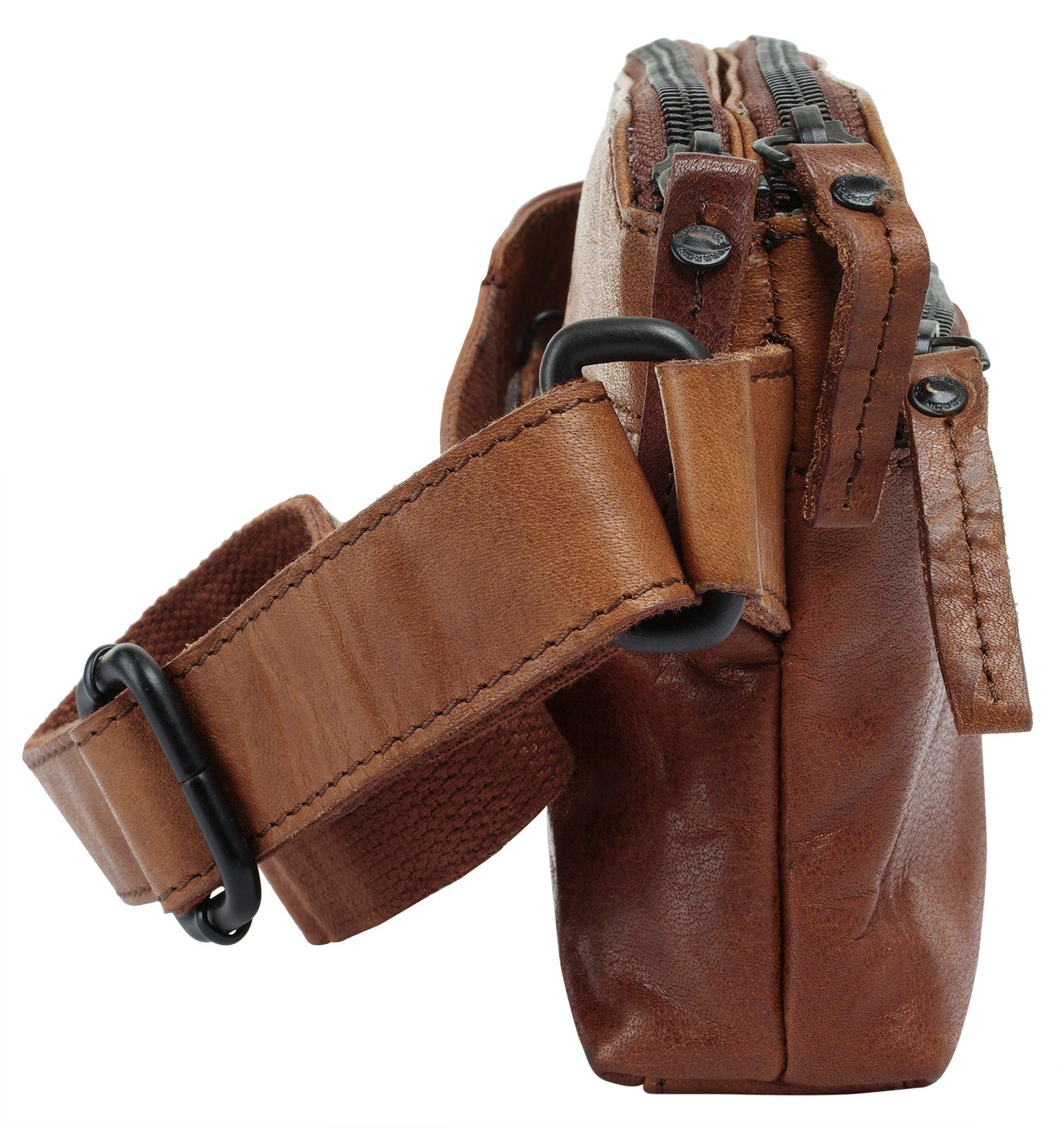 Spikes & Sparrow Heuptasje echt leder