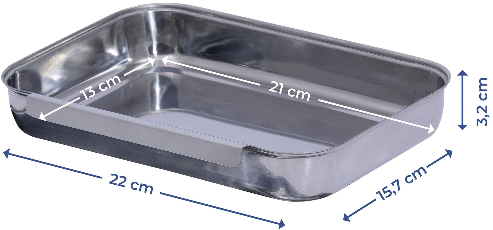 WENKO Paneerschaal Roestvrij staal geschikt voor de vaatwasser (set, 3-delig)