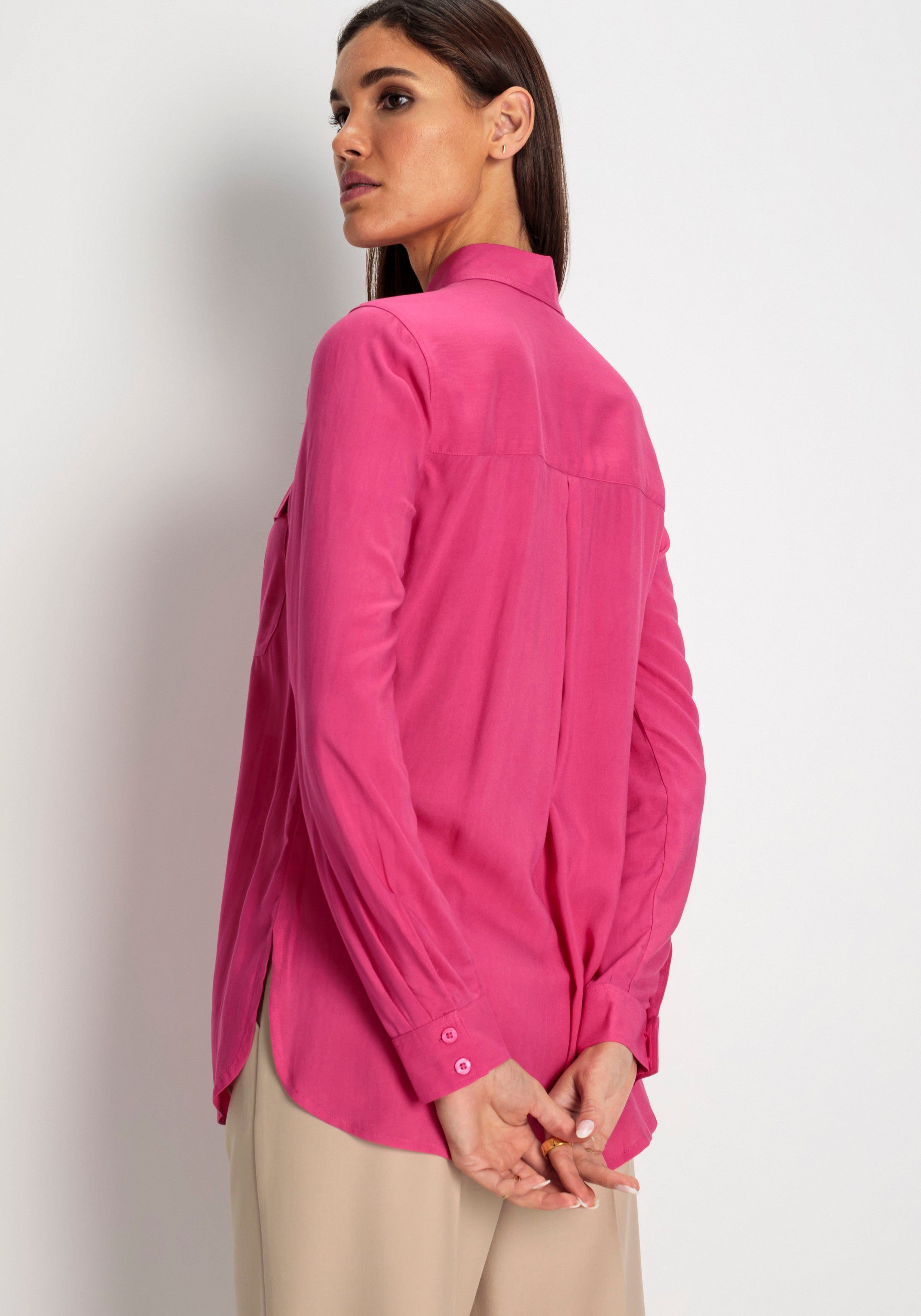 HECHTER PARIS Overhemdblouse met borstzakken