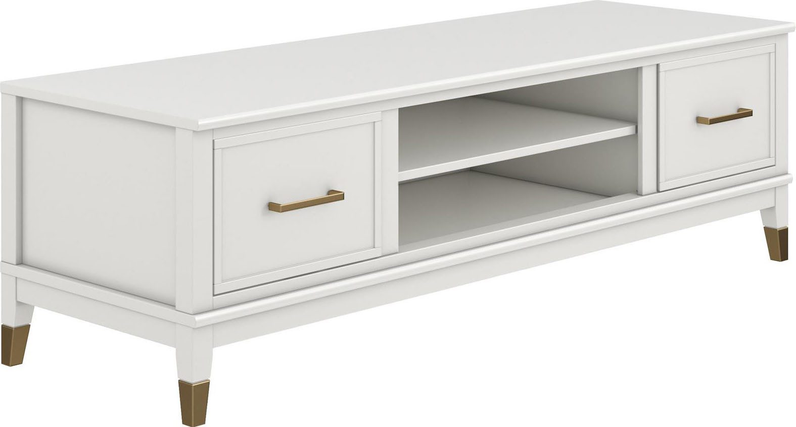 CosmoLiving by Cosmopolitan Tv-meubel Westerleigh Commode met 3 x kabeldoorvoeren, MDF, breedte 152 cm