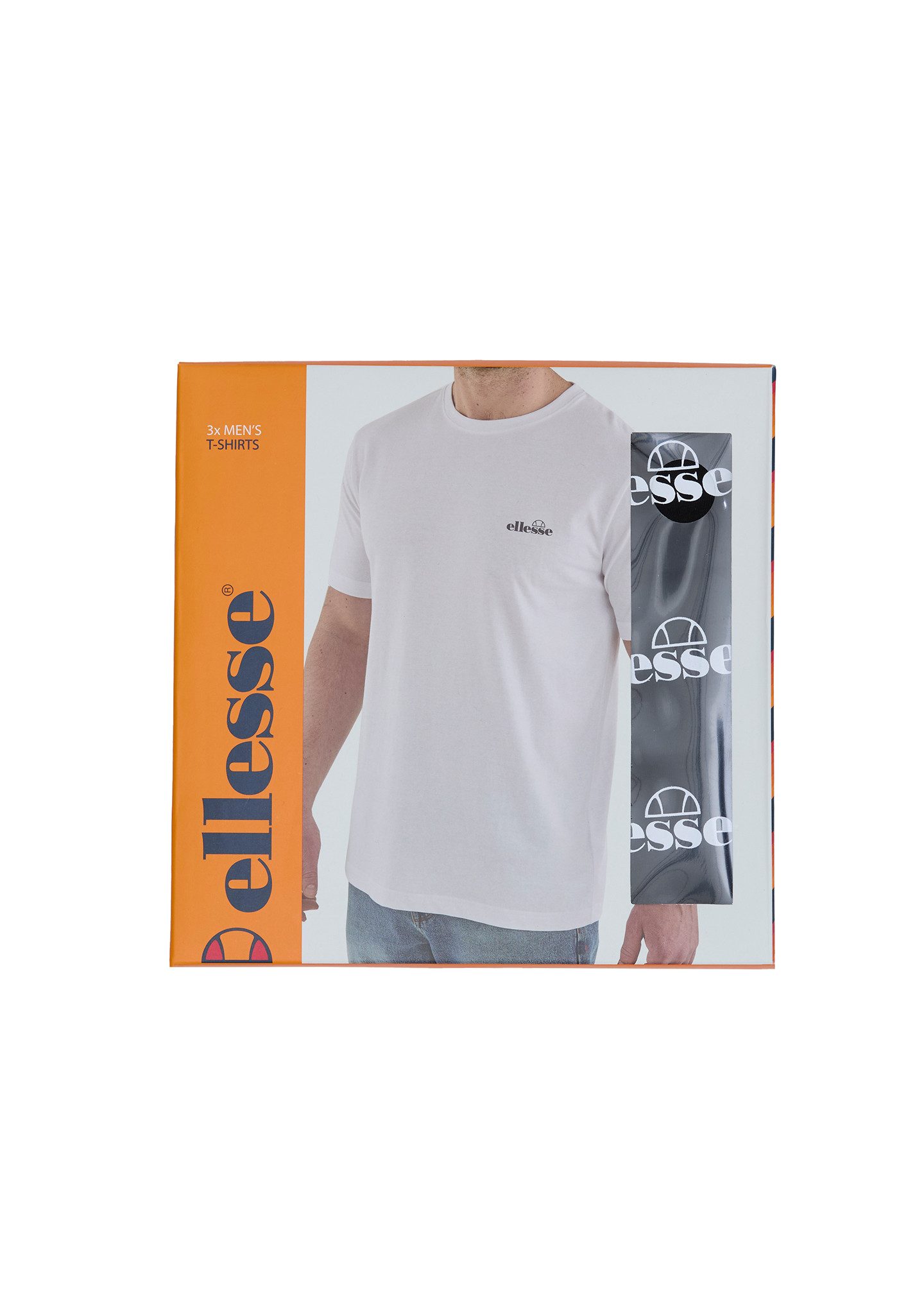 ellesse T-shirt AZZINI TEE (3 PACK) (set, 3-delig)