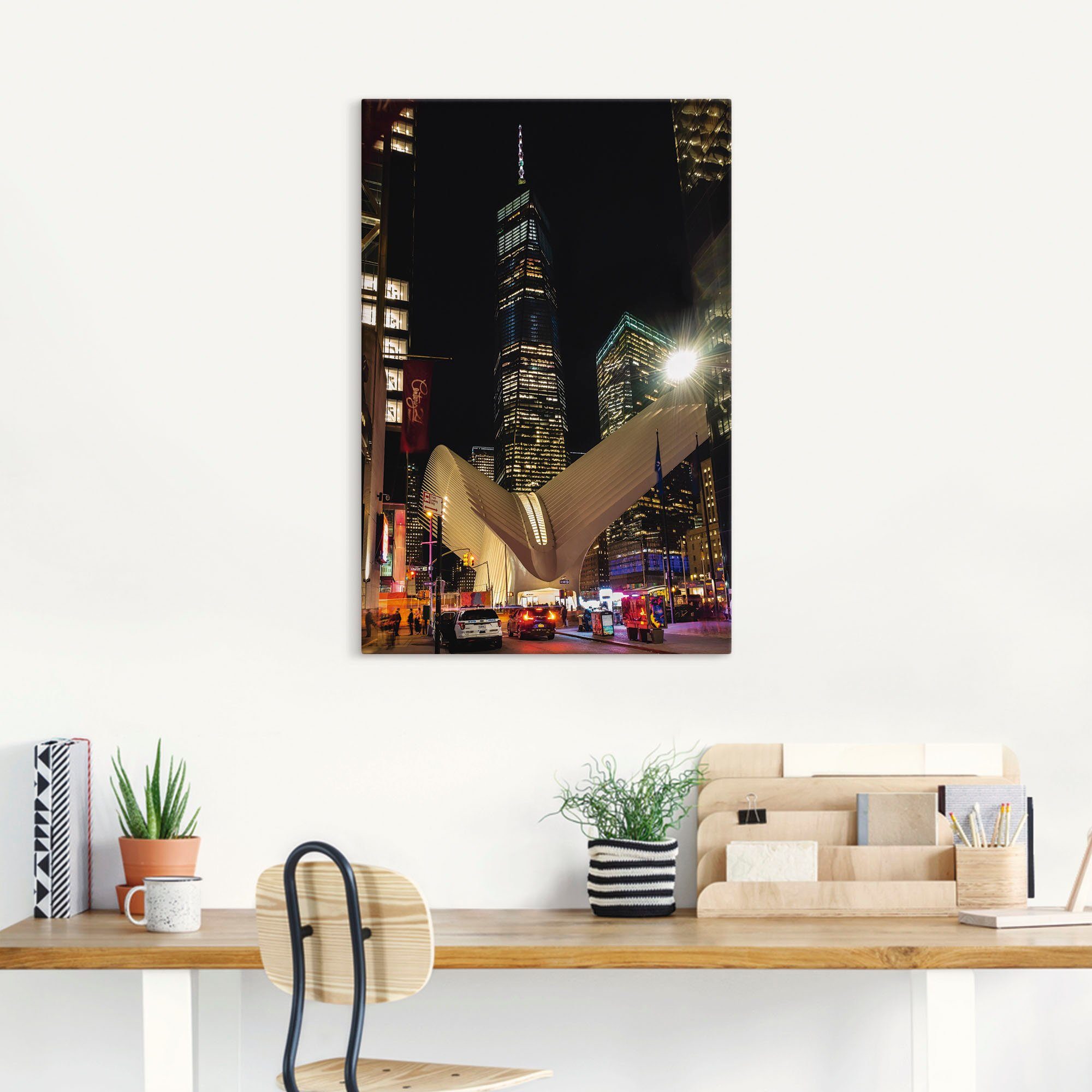 Artland Artprint op linnen World Trade Center New York