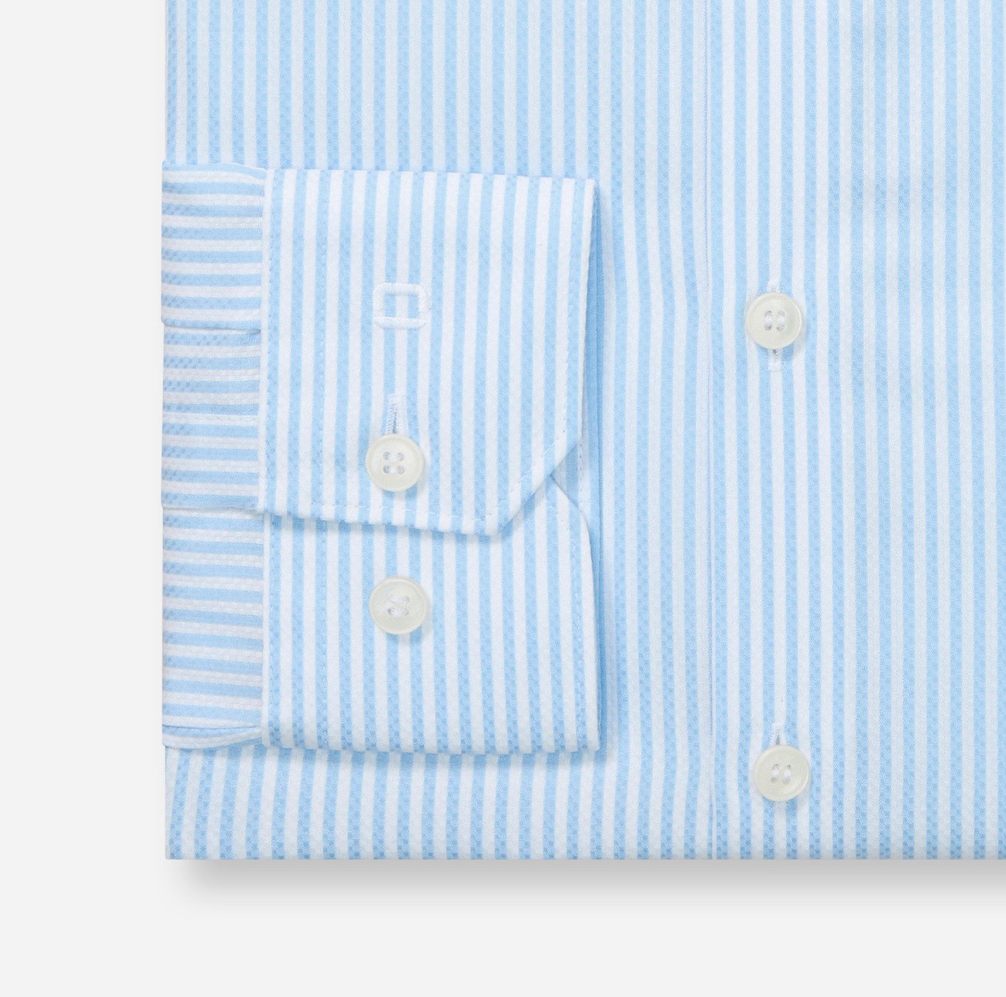 OLYMP Overhemd met lange mouwen No 6 six gestreept, zakelijk overhemd, super slim fit, royal kentkraag