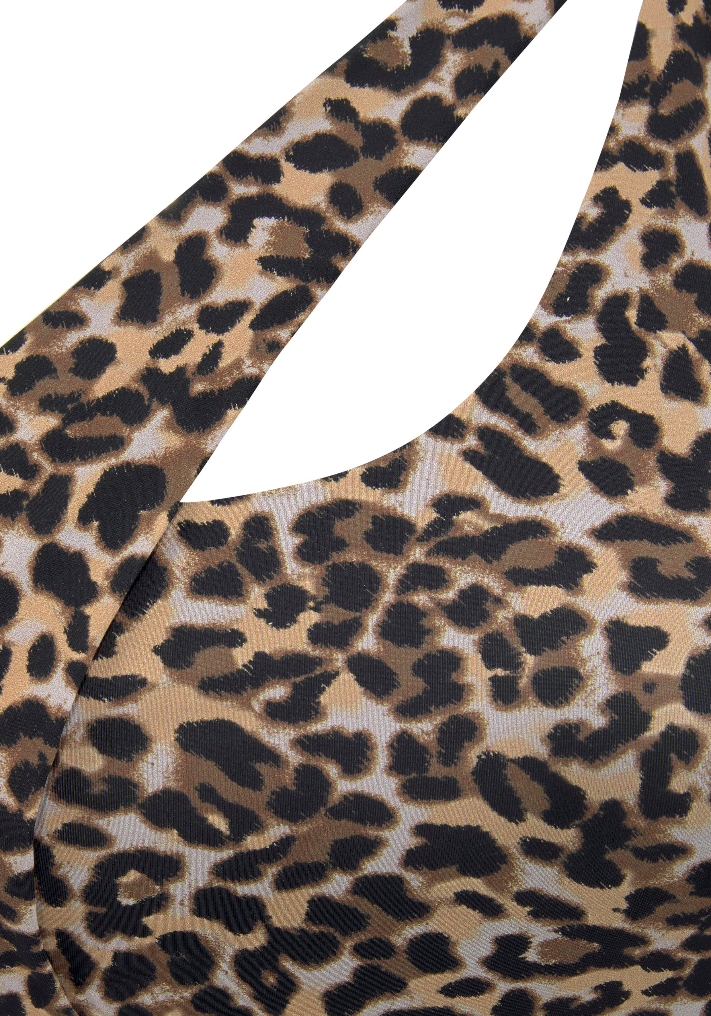 Bruno Banani Badpak gedessineerd met asymmetrische snit