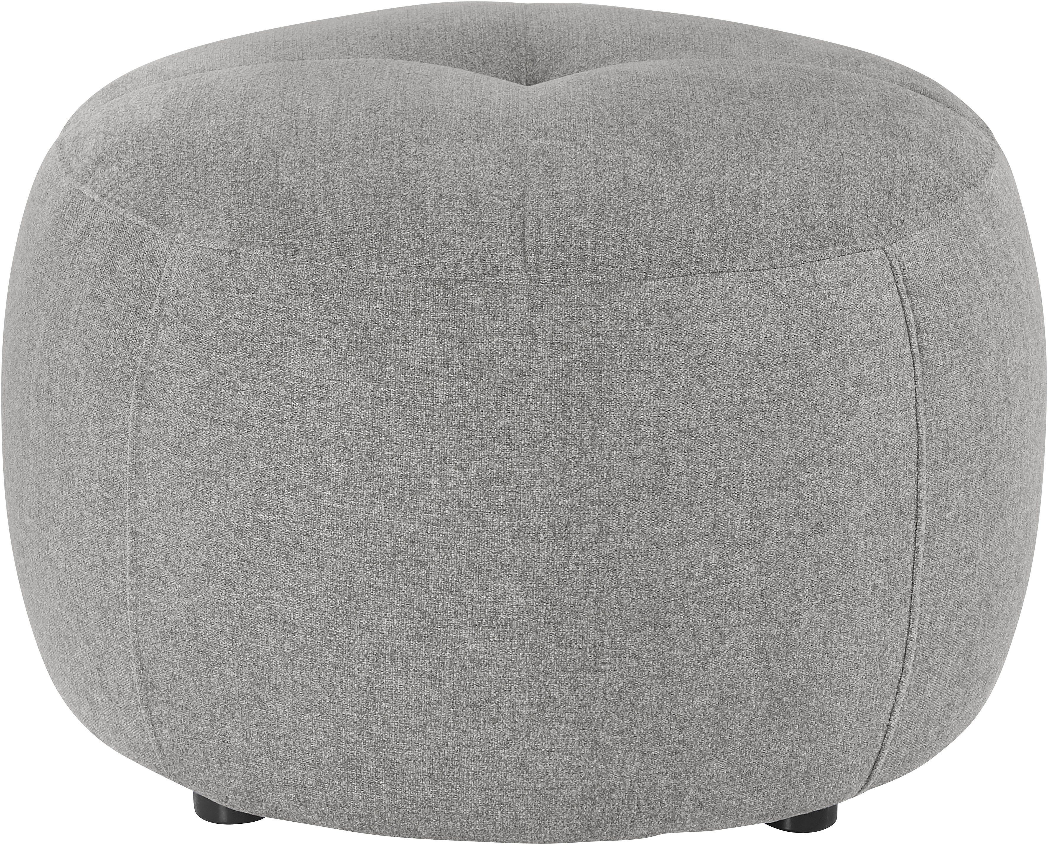 INOSIGN Hocker Lounis Ronde hocker in 2 afmetingen, "soft clean" voor het gemakkelijk reinigen met water
