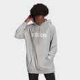 adidas performance sweatshirt adidas essentials oversize logo hoodie grijs