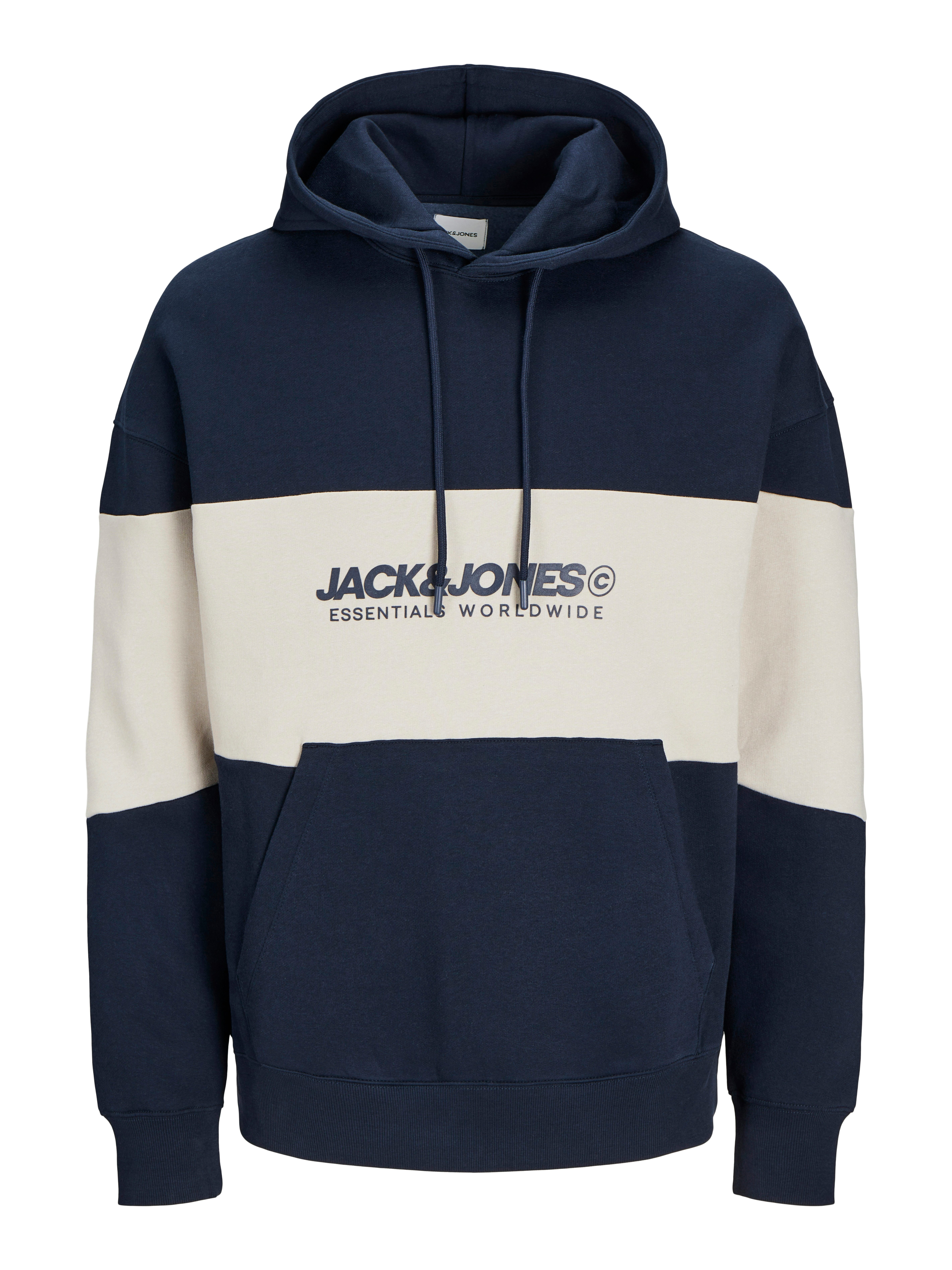 Jack & Jones Hoodie JJELEGACY BLOCKING SWEAT HOOD NOOS