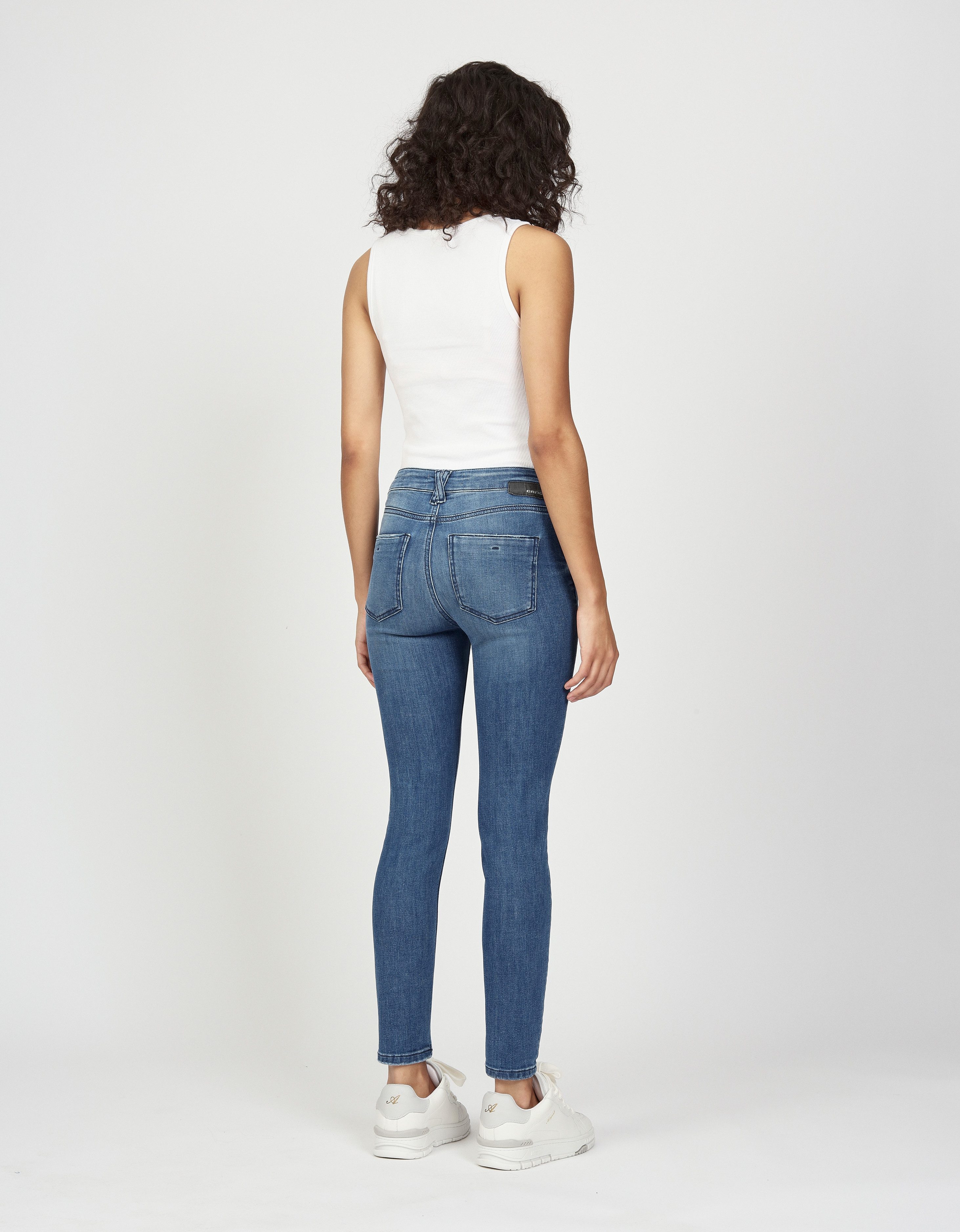 GANG Skinny fit jeans 94LAYLA comfortabele taillehoogte