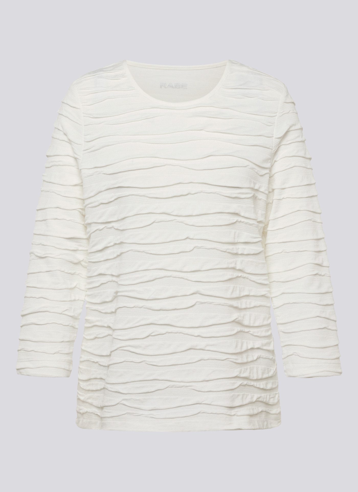 Rabe Shirt met 3/4 mouwen met structuurmotief