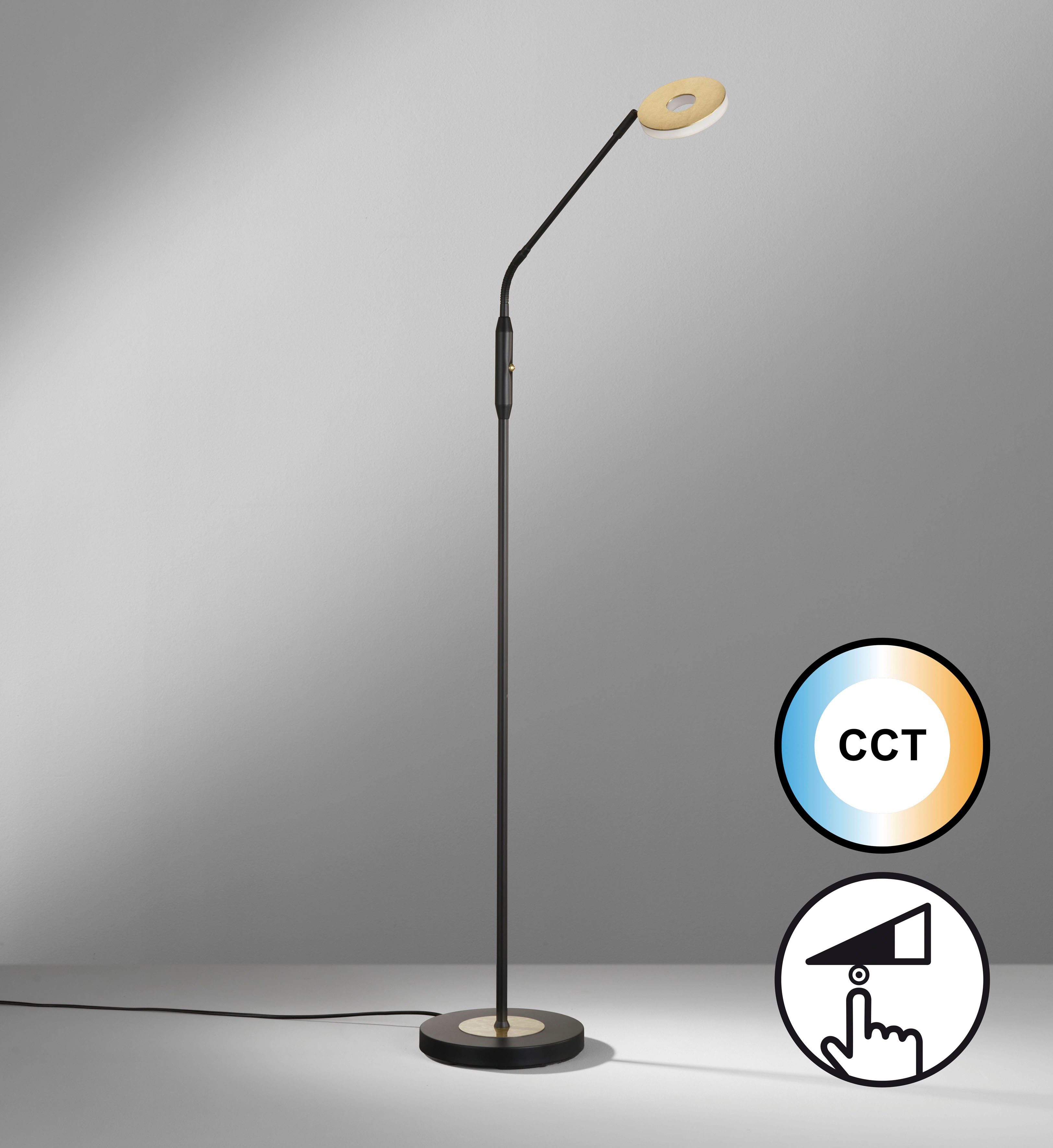 Honsel Leuchten Staande lamp Dent duurzame led, dimbaar (1 stuk)
