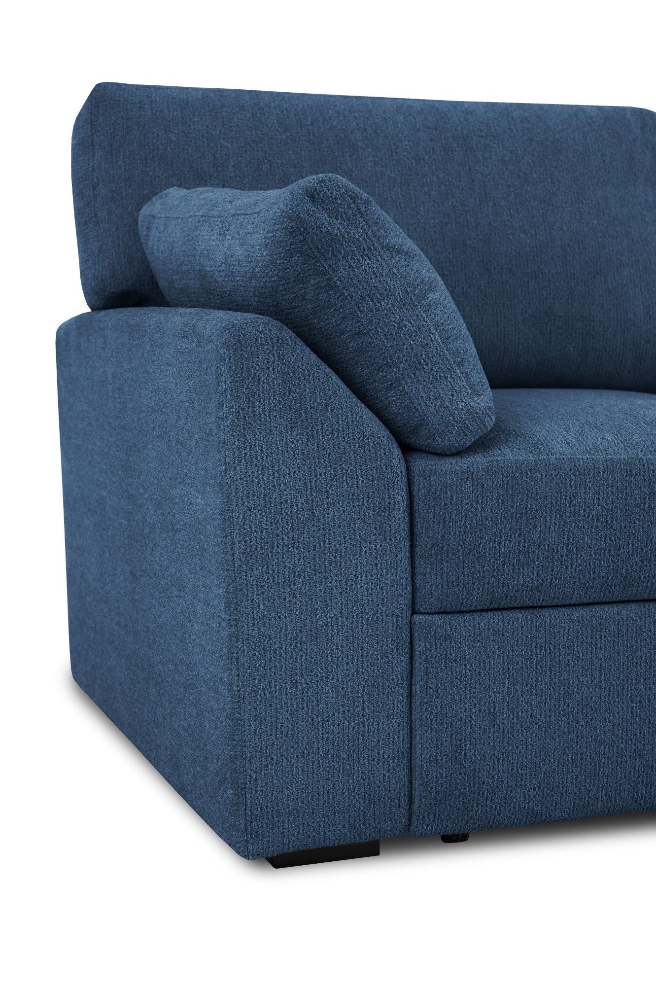 Home affaire Hoekbank Citry Breedte 242 cm, chenille, bedfunctie, bedlade, L-vorm