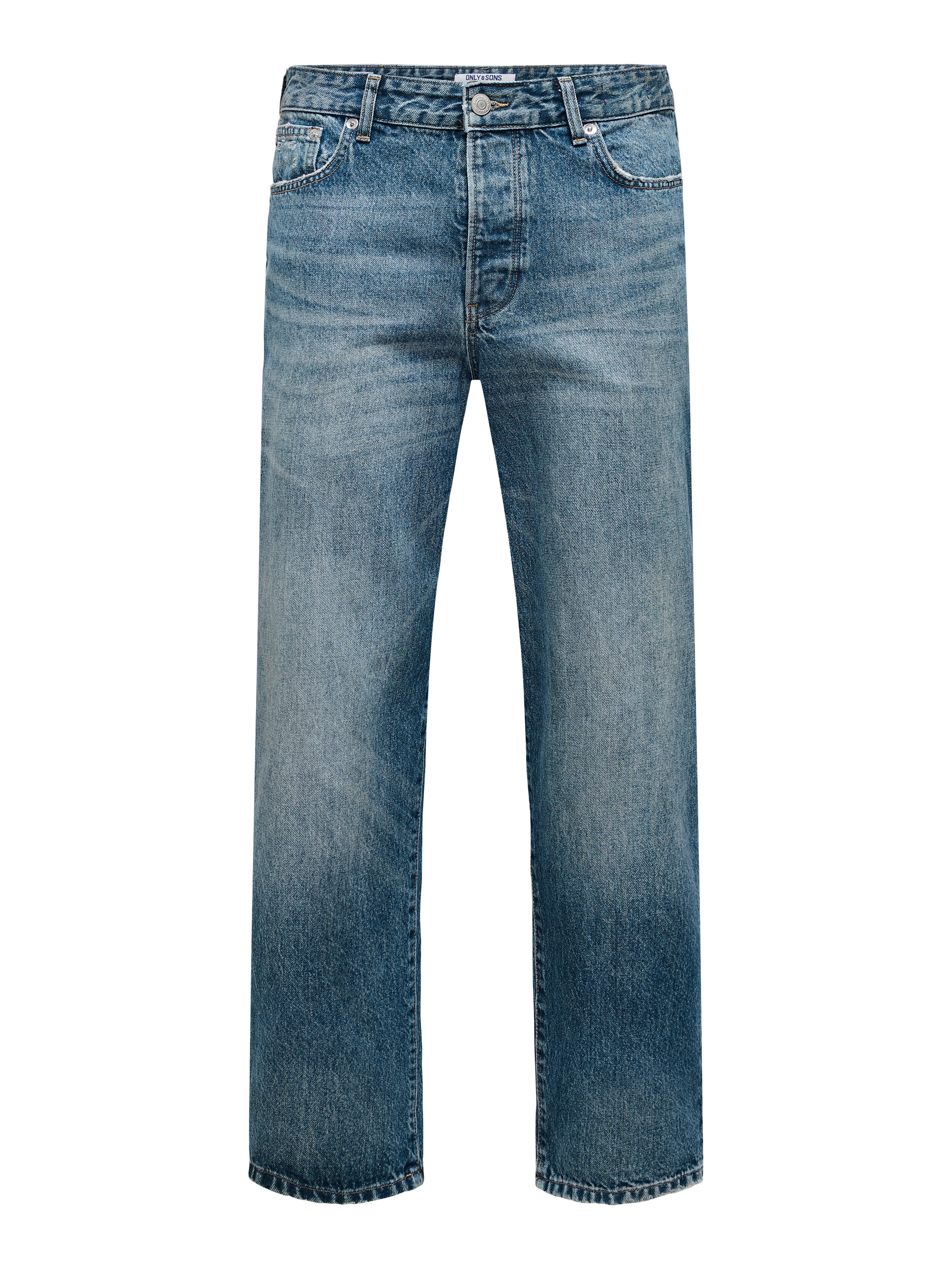 ONLY & SONS Regular fit jeans ONSEDGE STRAIGHT BROMO 0017 DOT DNM NOOS