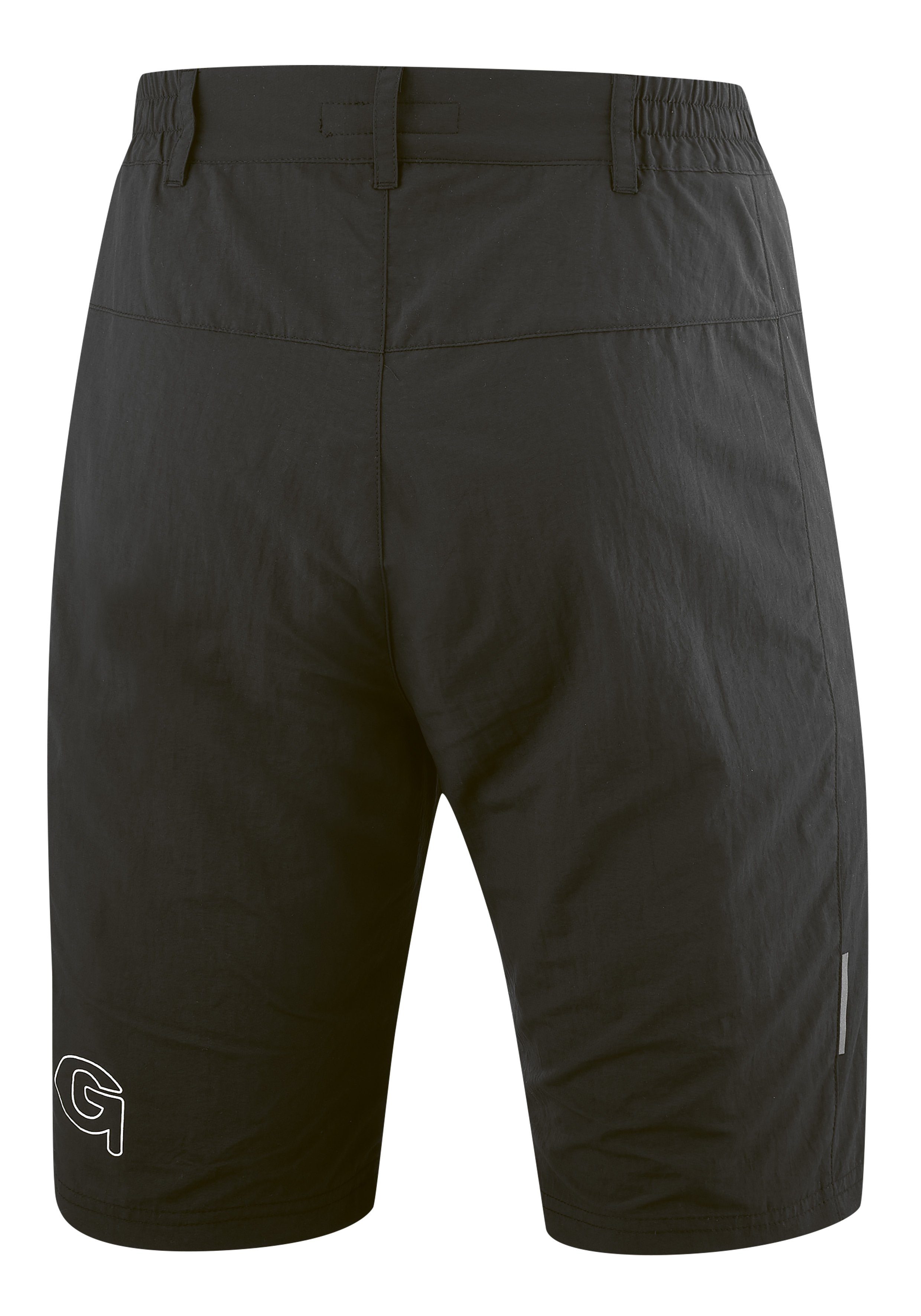 Gonso Fietsbroek Citivo Heren korte fietspants, fietspants met zitkussen, tight fit