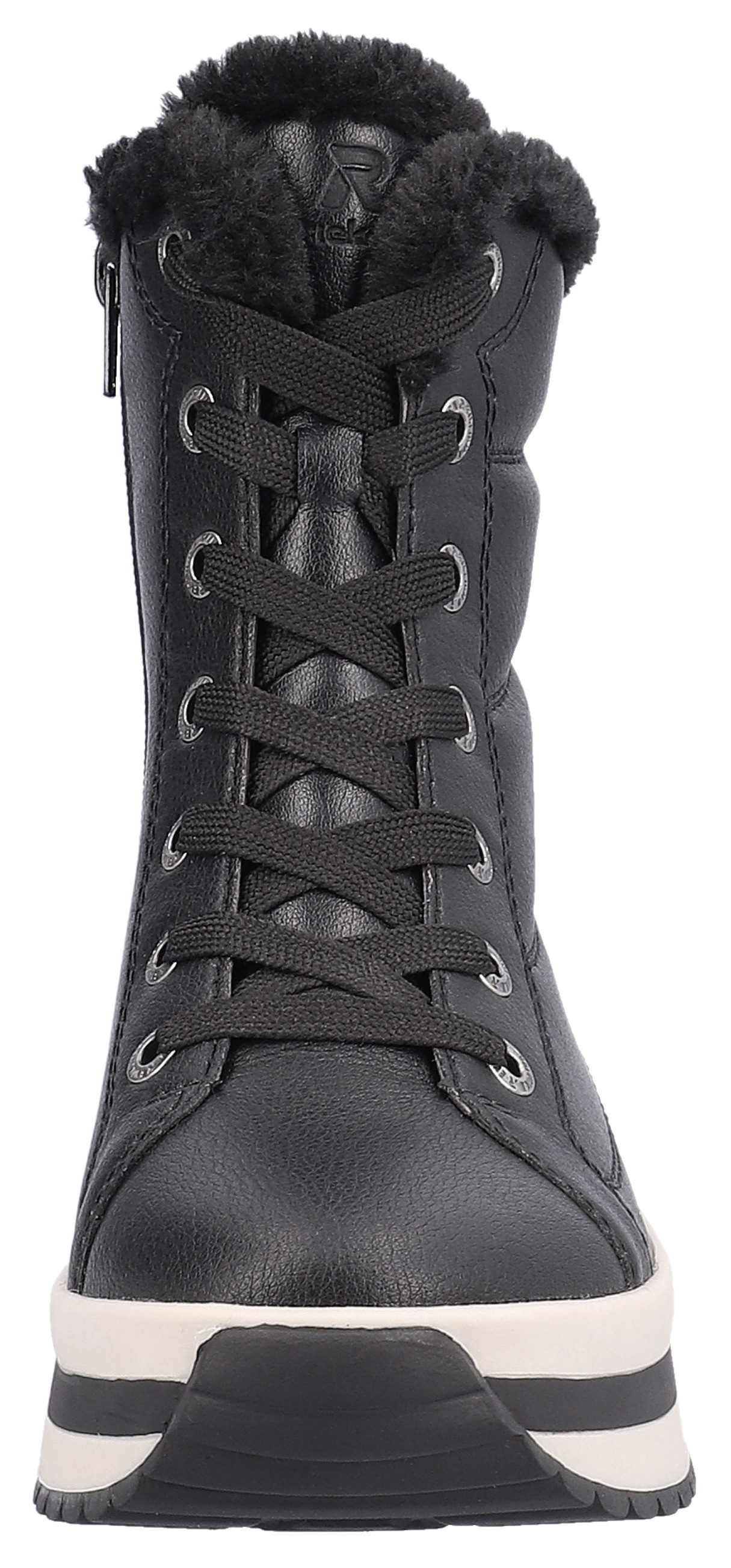 Rieker EVOLUTION Winterlaarzen , veterschoenen, enkellaars met praktische binnenrits