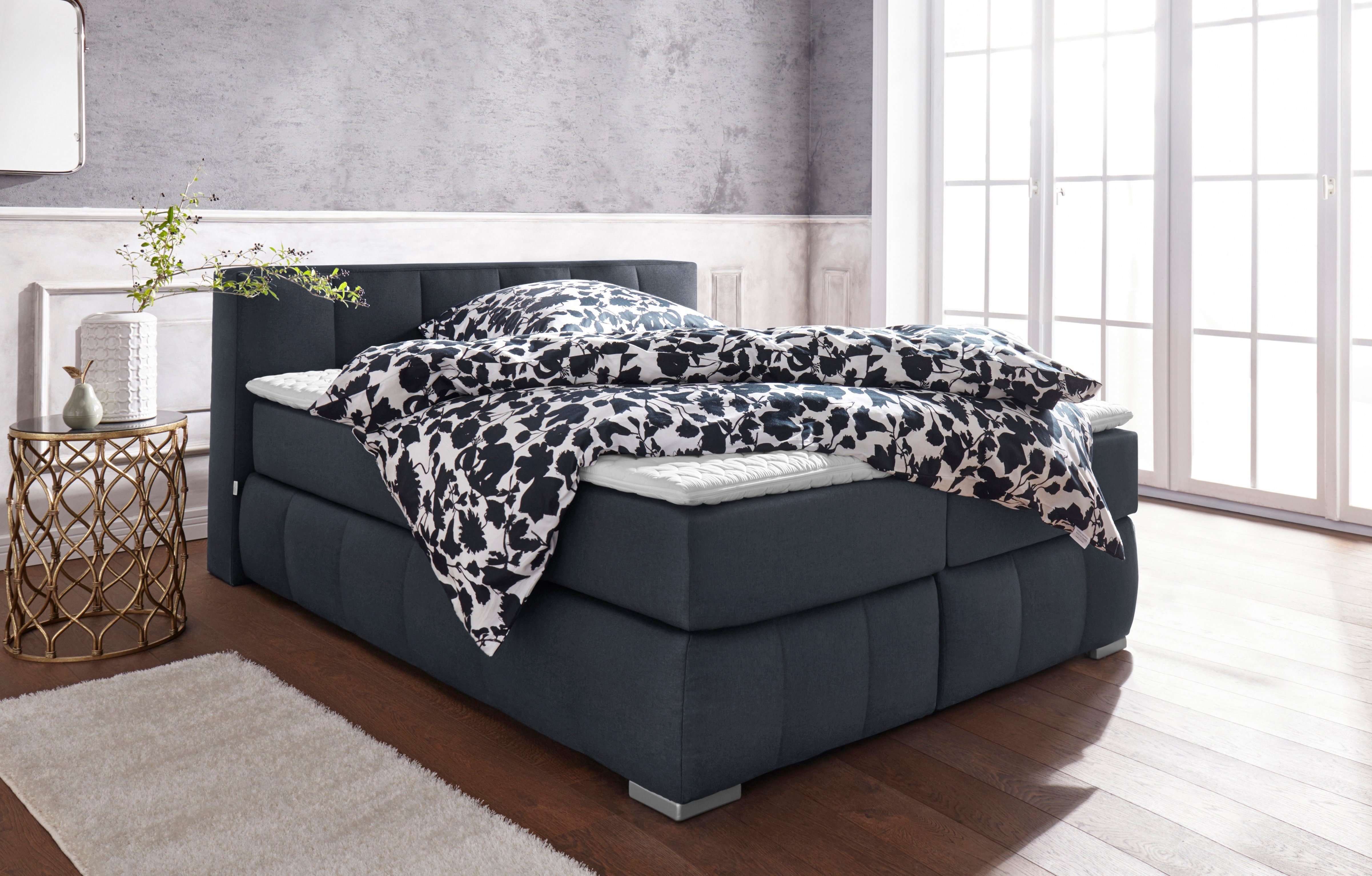 Guido Maria Kretschmer Home&Living Boxspring Chelles incl. matrastopper, in xxl- extra lang 220 cm, onderbak met elegante welving