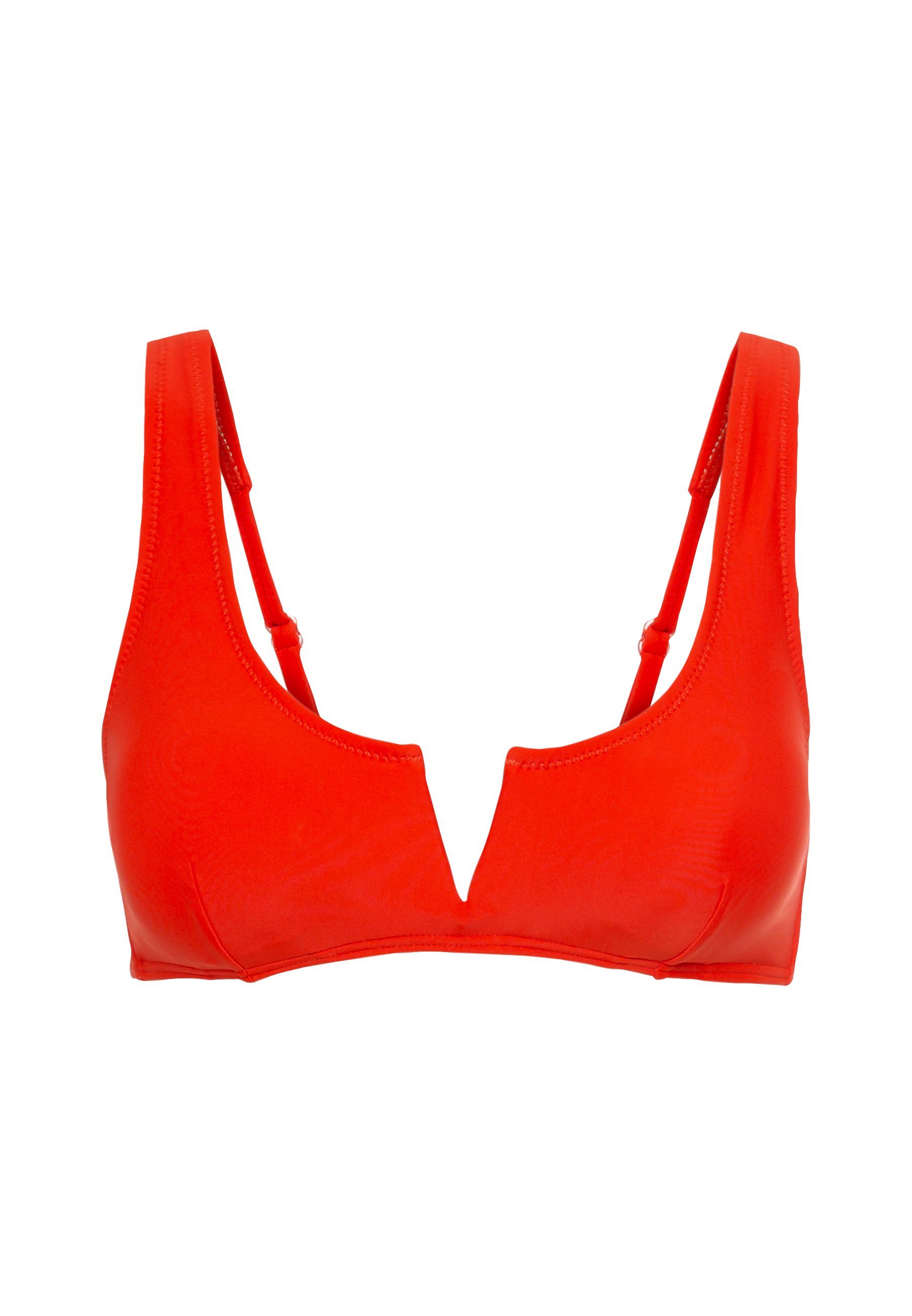 LSCN by LASCANA Bustierbikinitop GINA met v-hals aan de voorkant