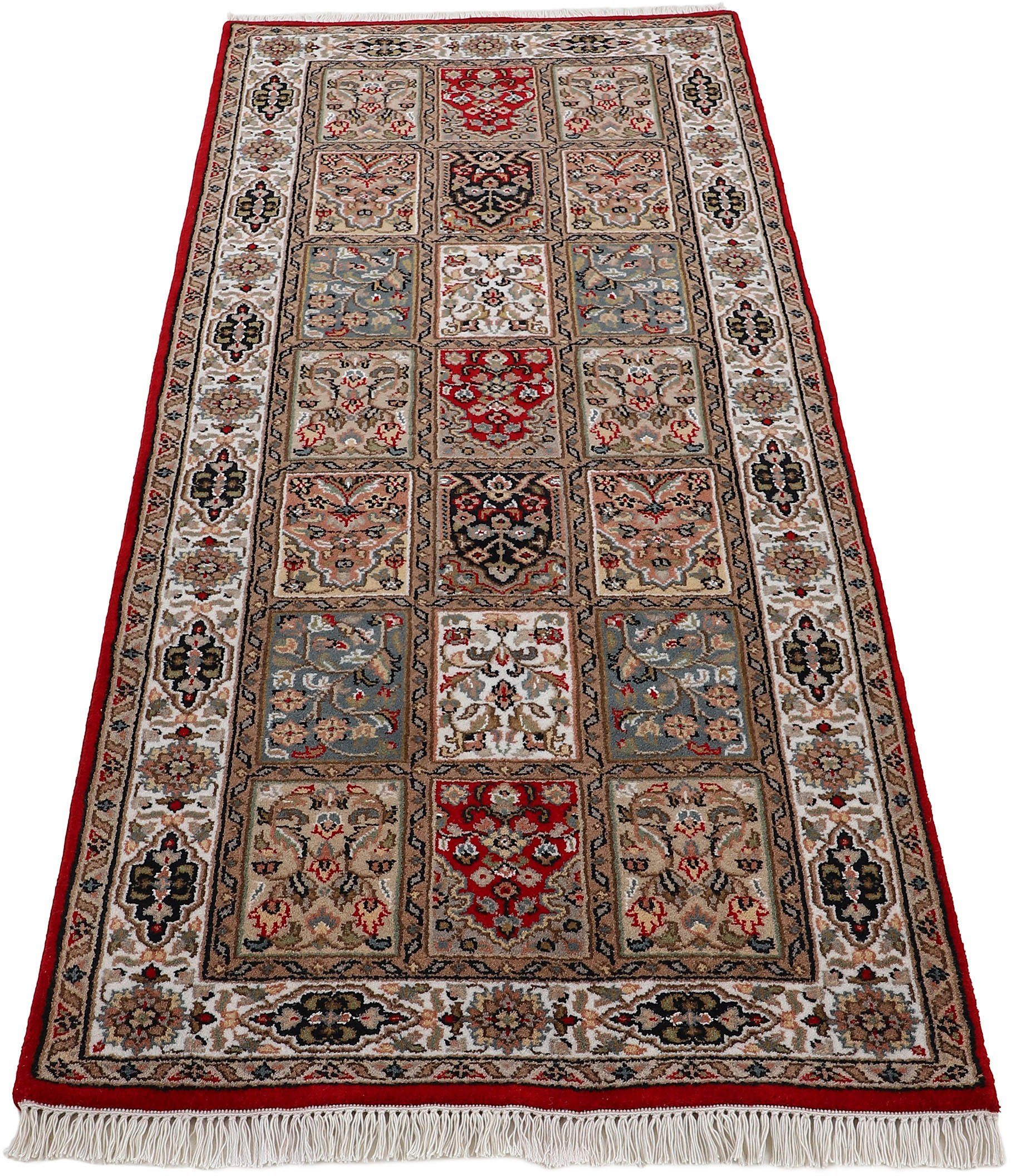 Woven Arts Loper Oosters tapijt Bakhtiar met de hand geknoopt, woonkamer, zuivere wol