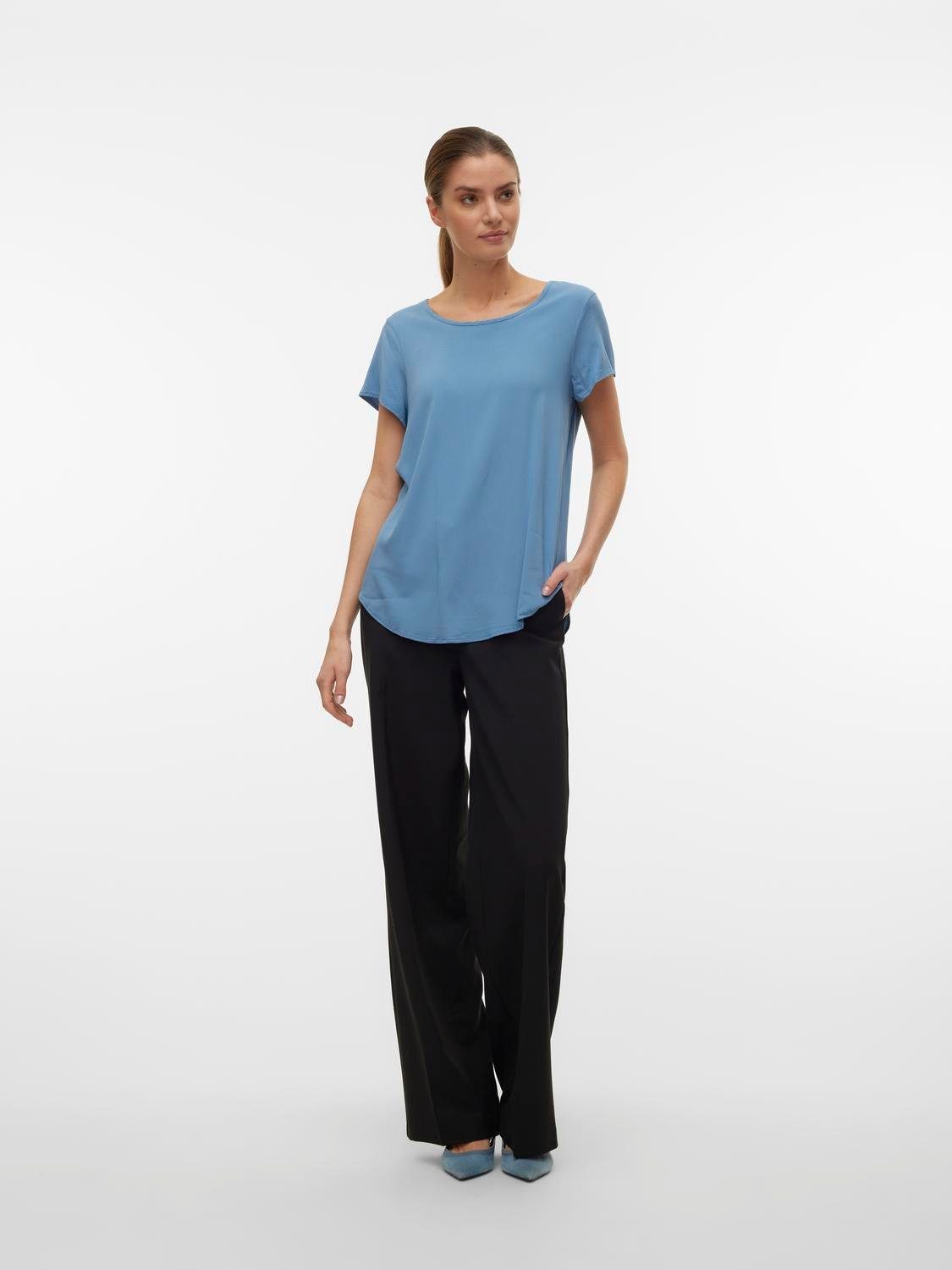 Vero Moda Shirt VMBELLA SS TOP WVN GA NOOS